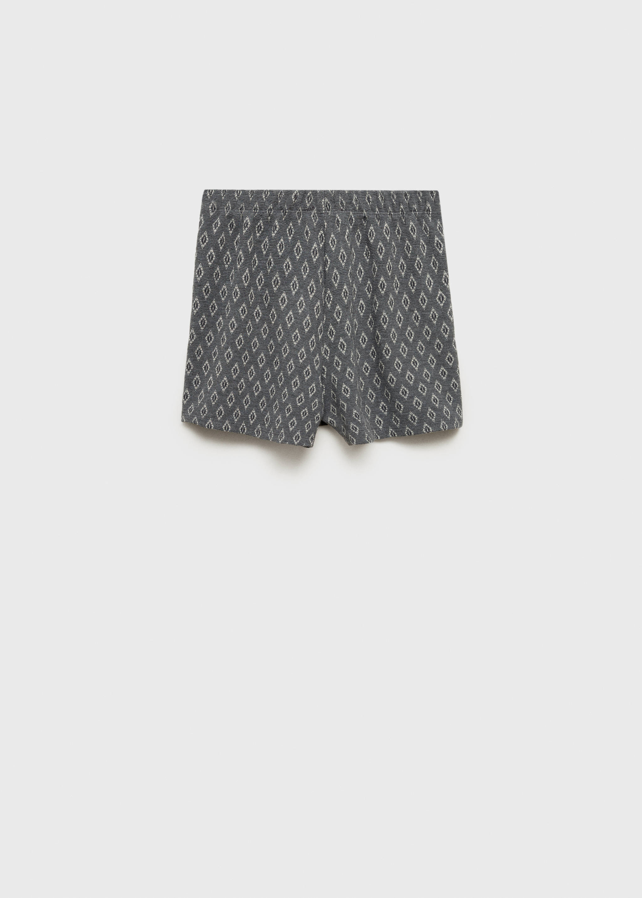 Jupe-culotte imprimée - Verso de l’article