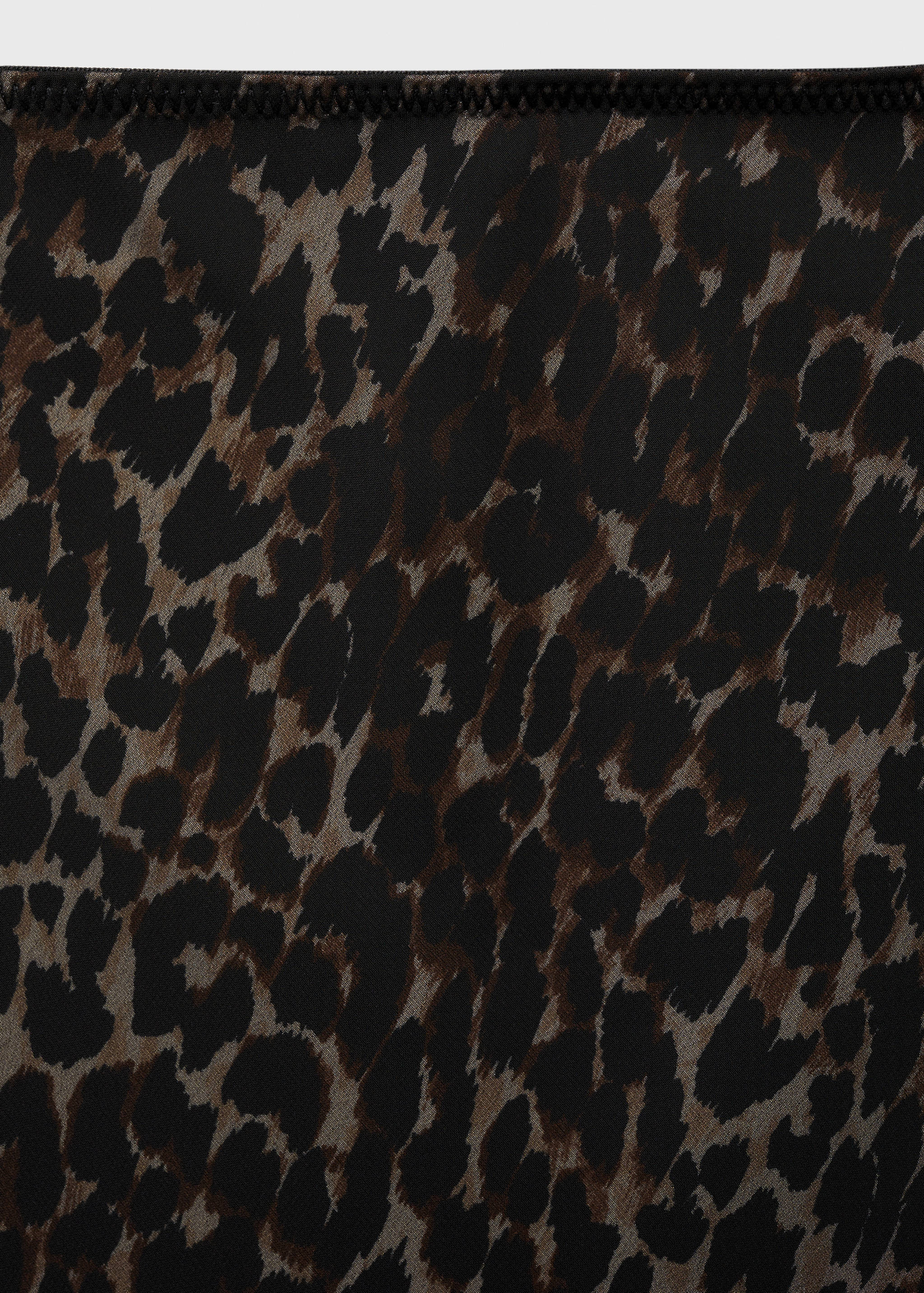 Ausgestellter Rock mit Leopardenmuster - Detail des Artikels 8