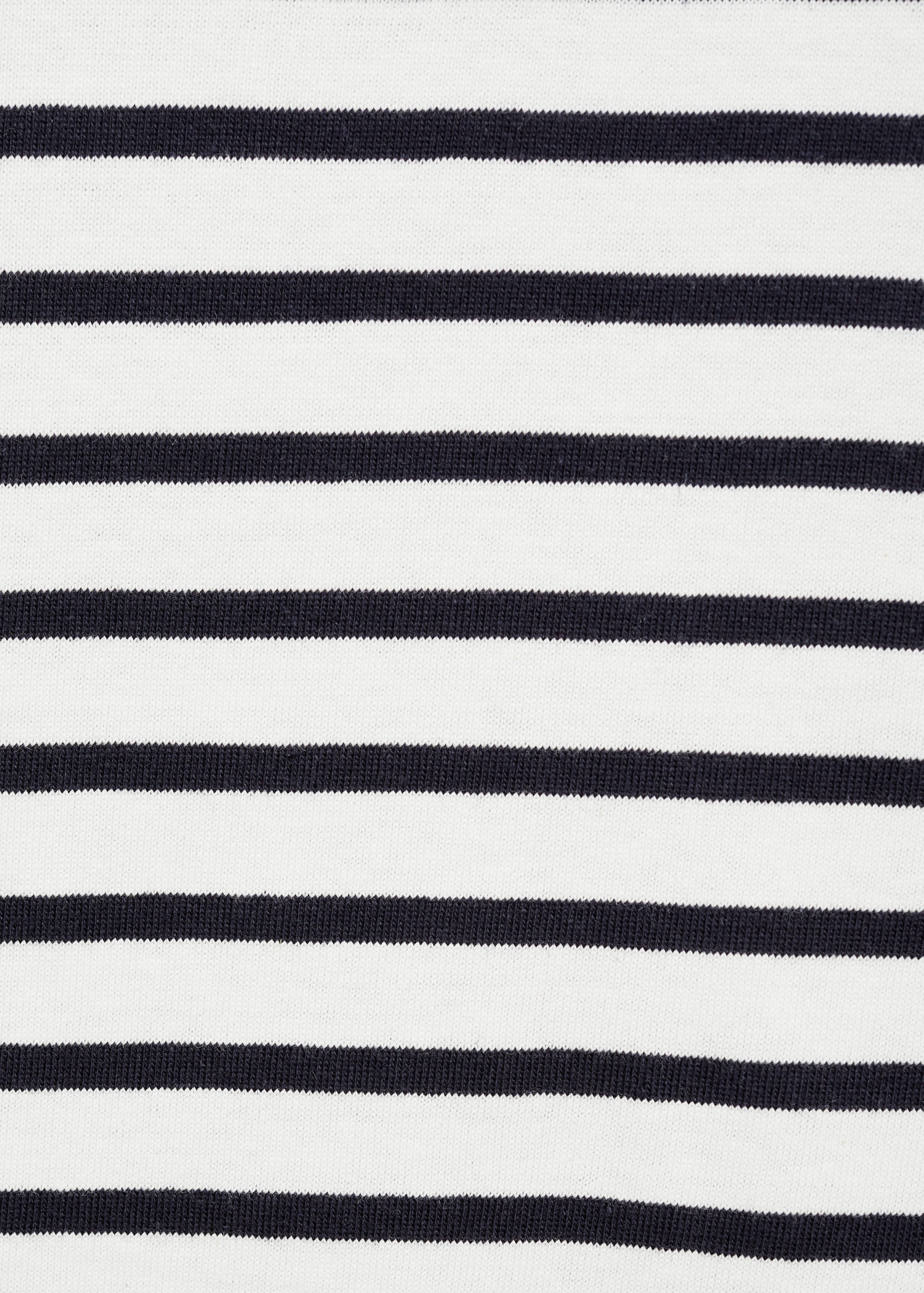Striped 100% cotton t-shirt - Details of the article 0