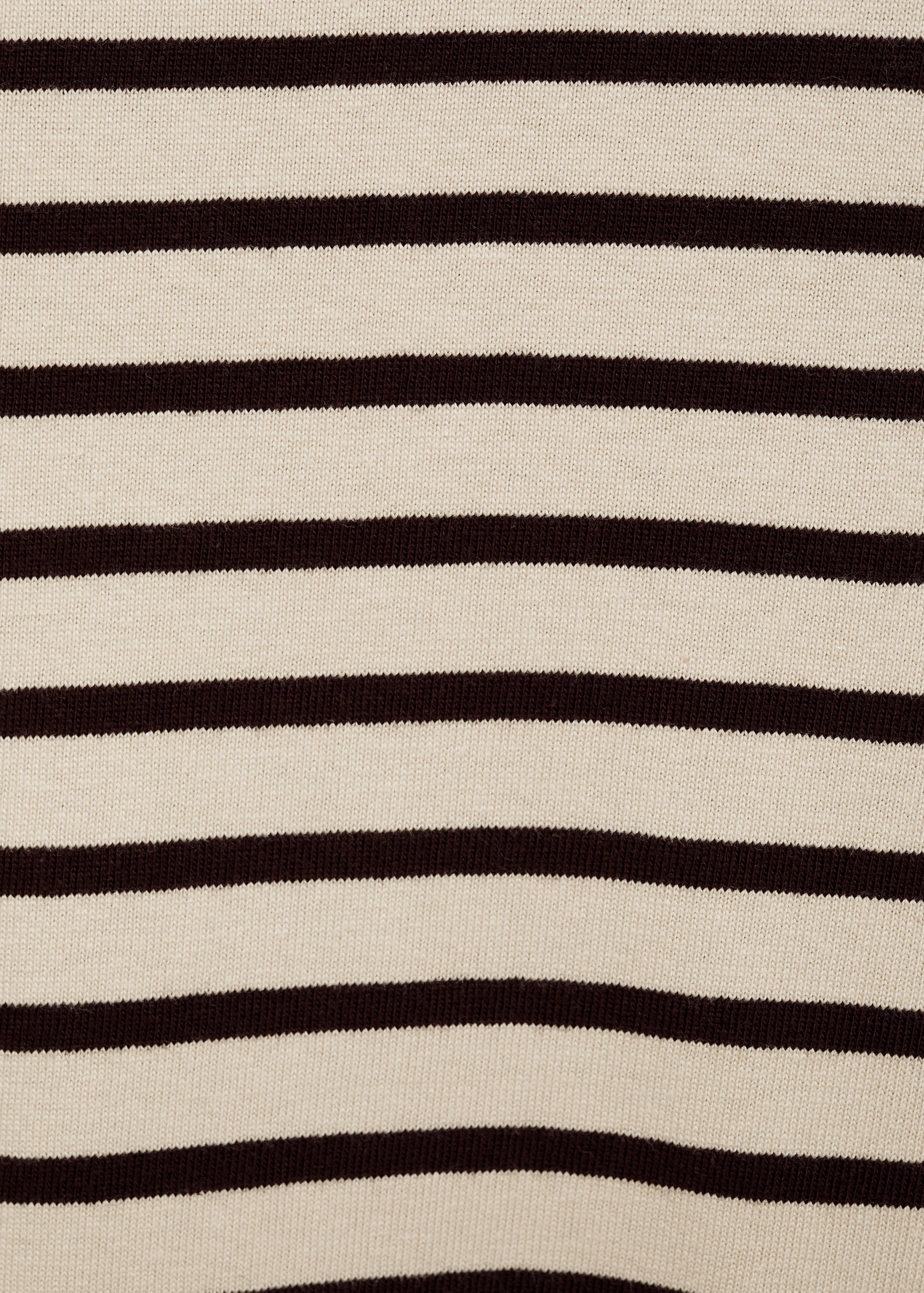 Striped 100% cotton t-shirt - Details of the article 0