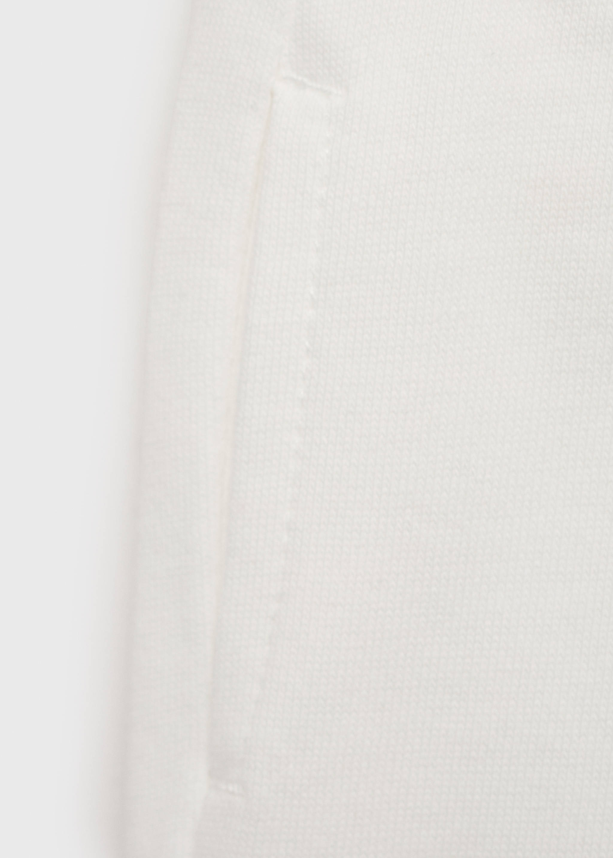 Elastic waist cotton trousers - Details of the article 0
