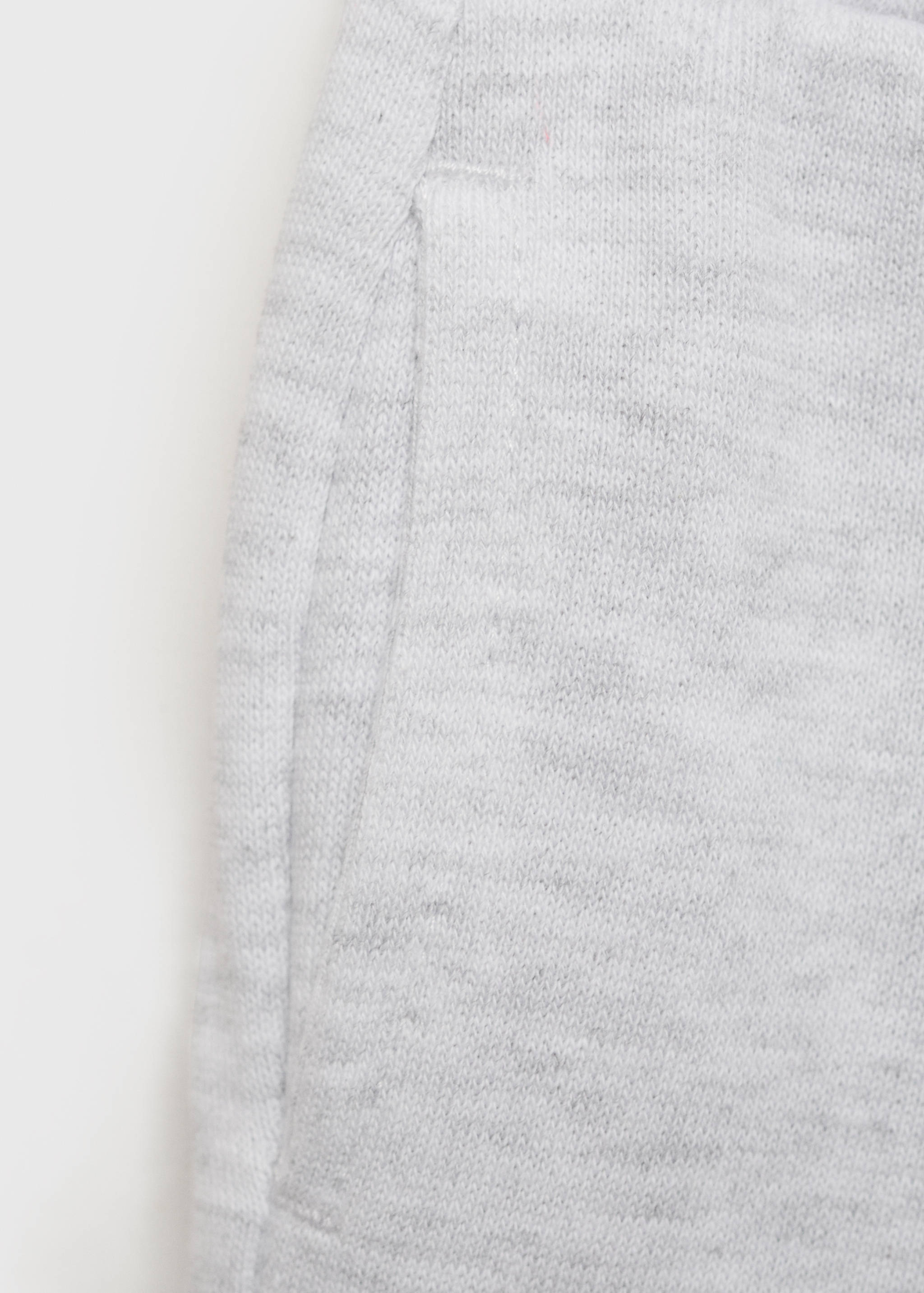 Elastic waist cotton trousers - Details of the article 0