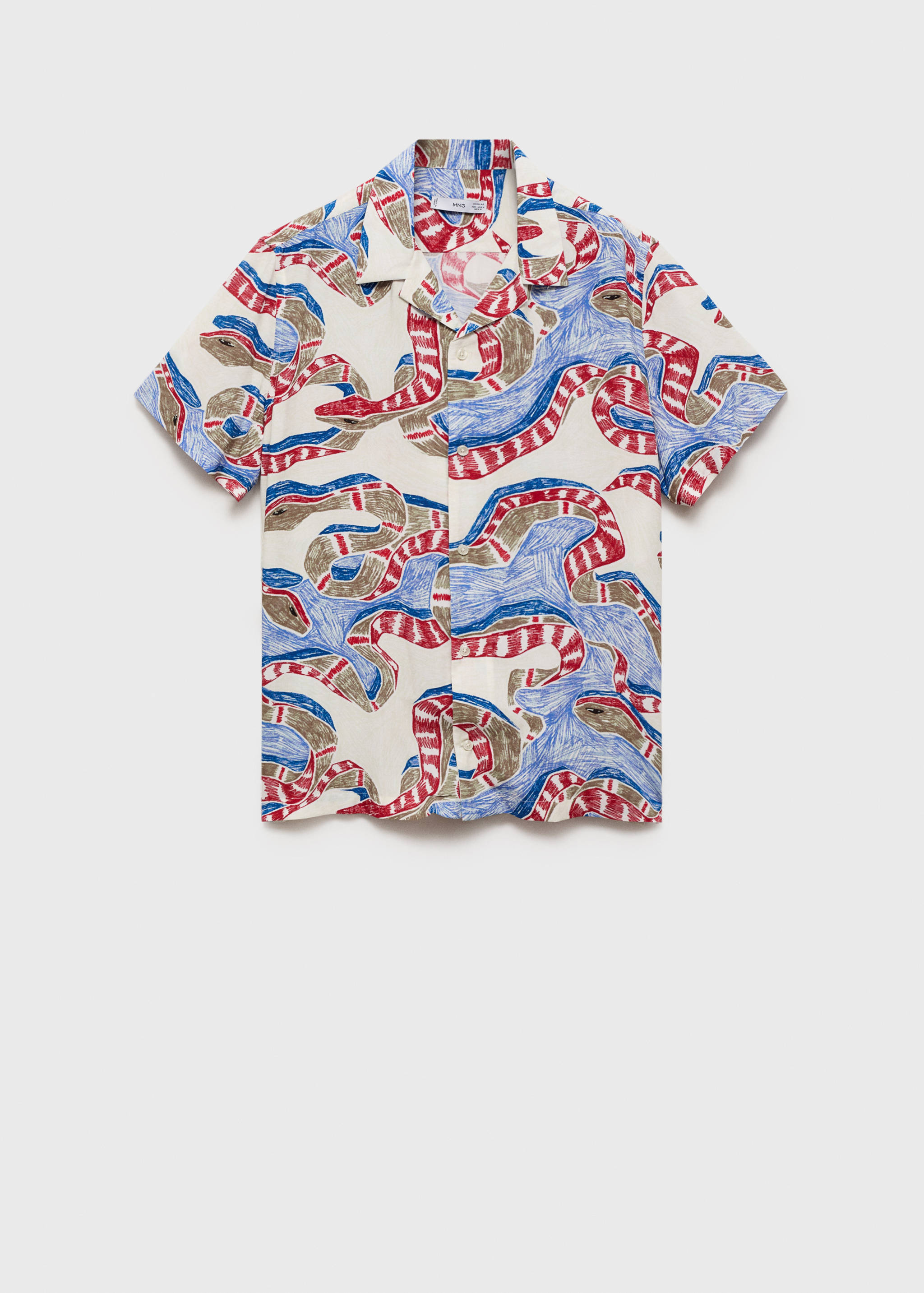 Camisa regular fit estampada - Artigo sem modelo