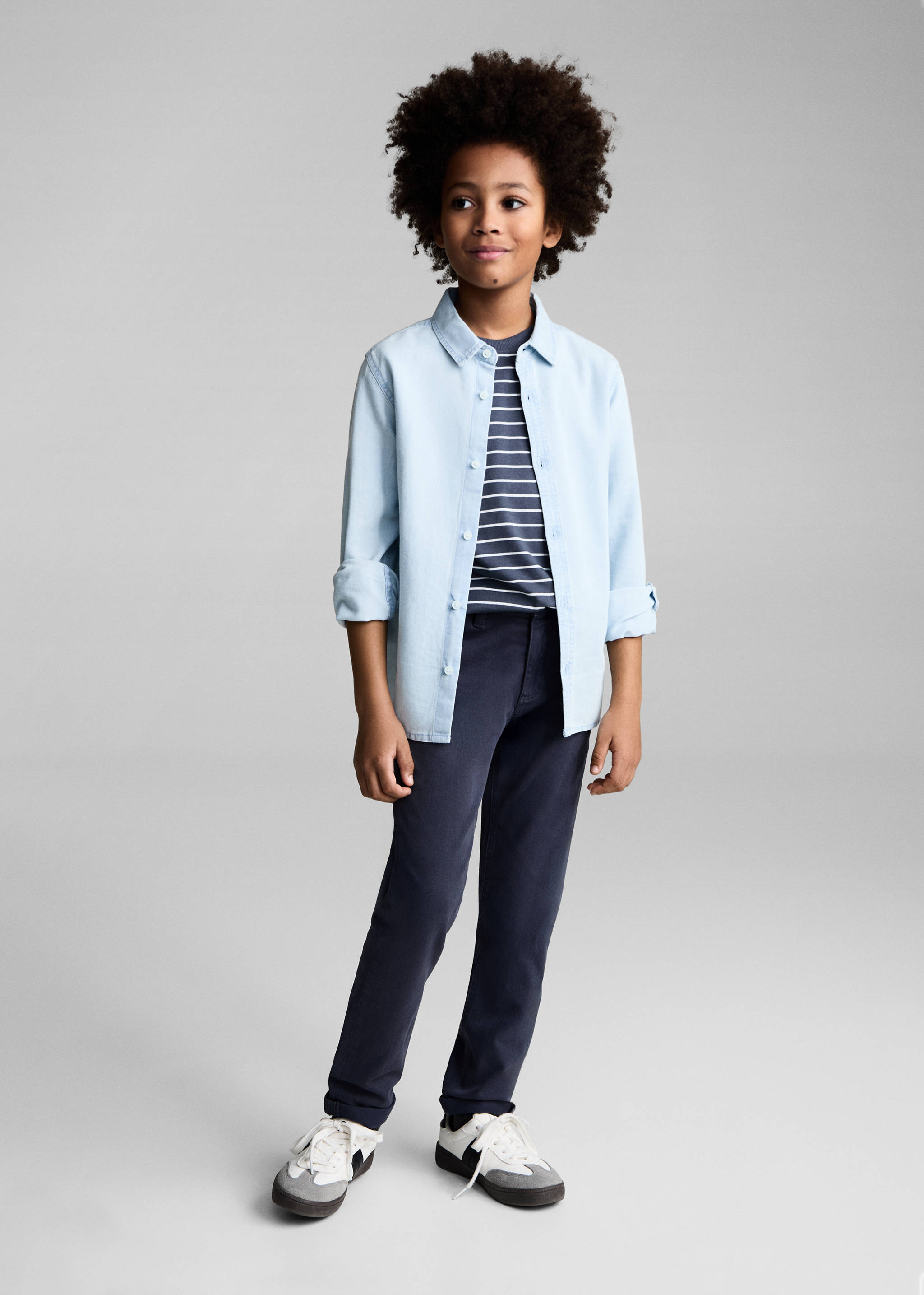 Gerade Baumwolljeans - Allgemeine Ansicht