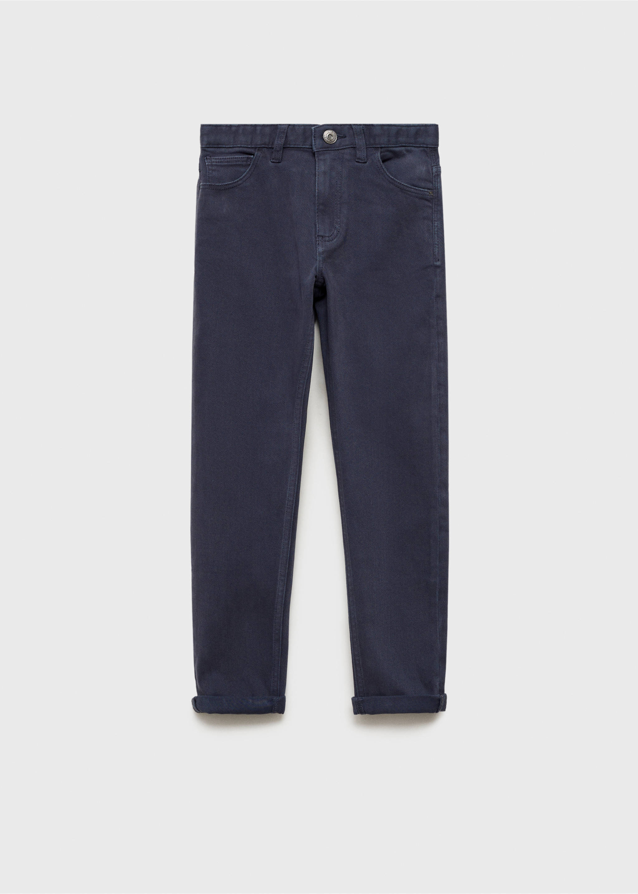 Jeans rectos algodón - Artículo sin modelo, Azul marino oscuro. Ref: 87080622-00.