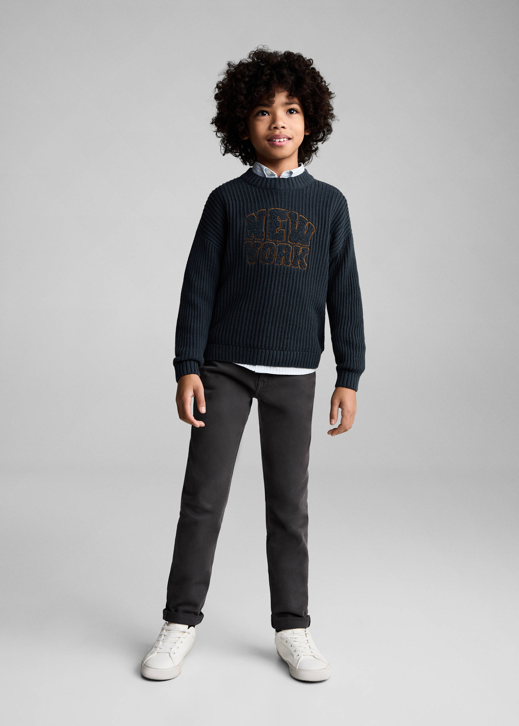 Gerade Baumwolljeans - Allgemeine Ansicht