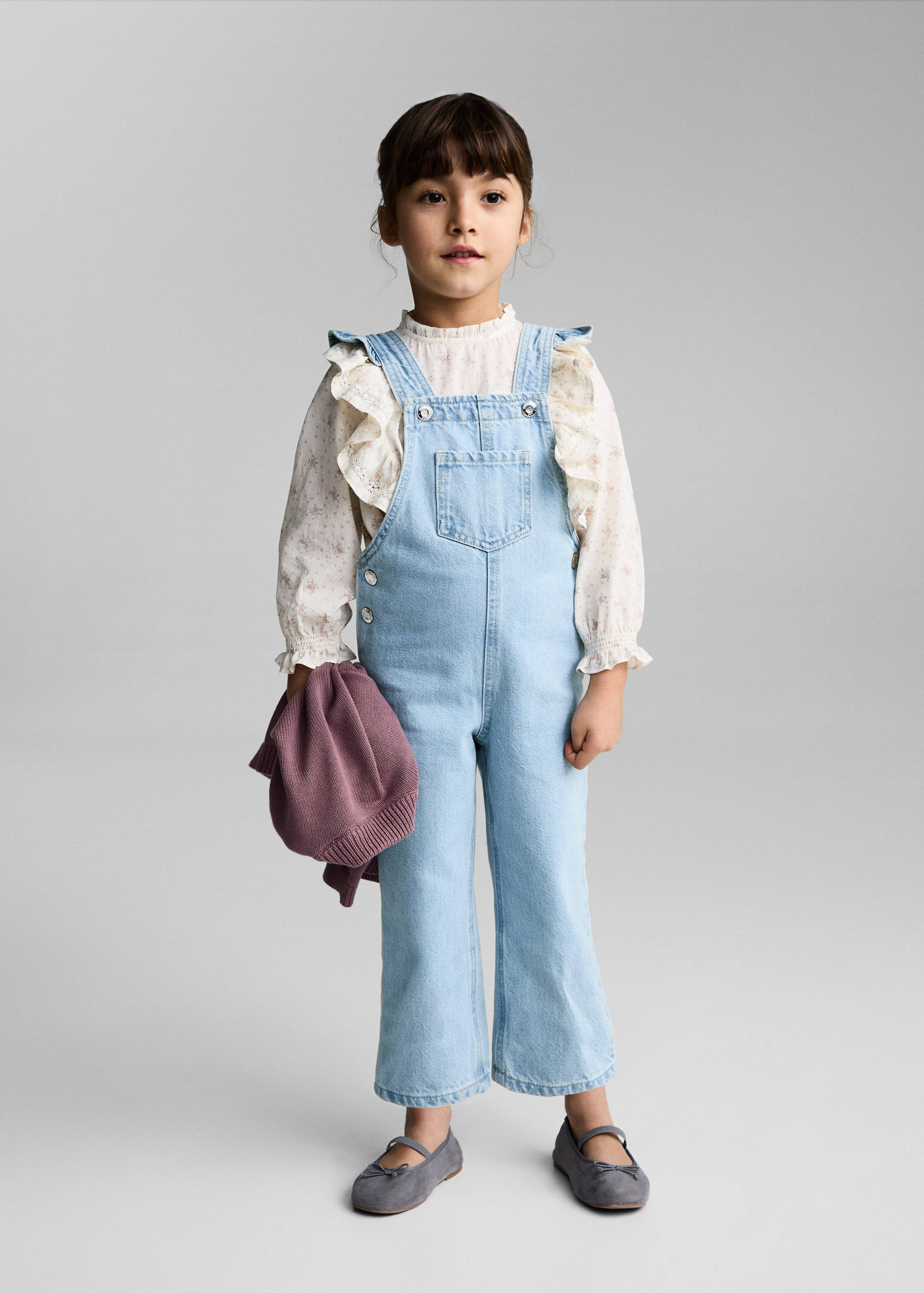 Lange spijkertuinbroek - Overzichtstekening