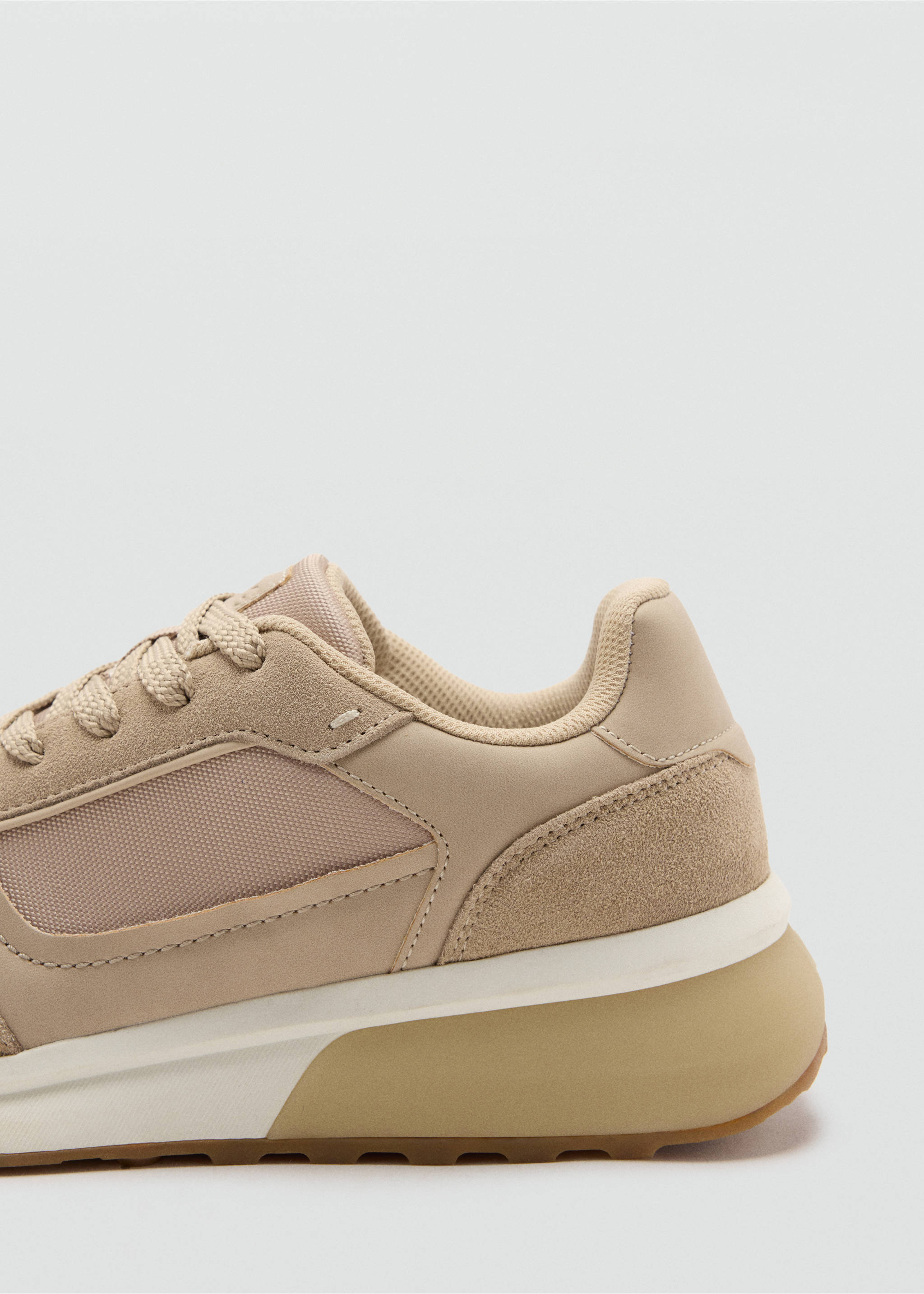 TRAINERS UNIRULE - Details of the article 1, Beige. Ref: 87080631-00.