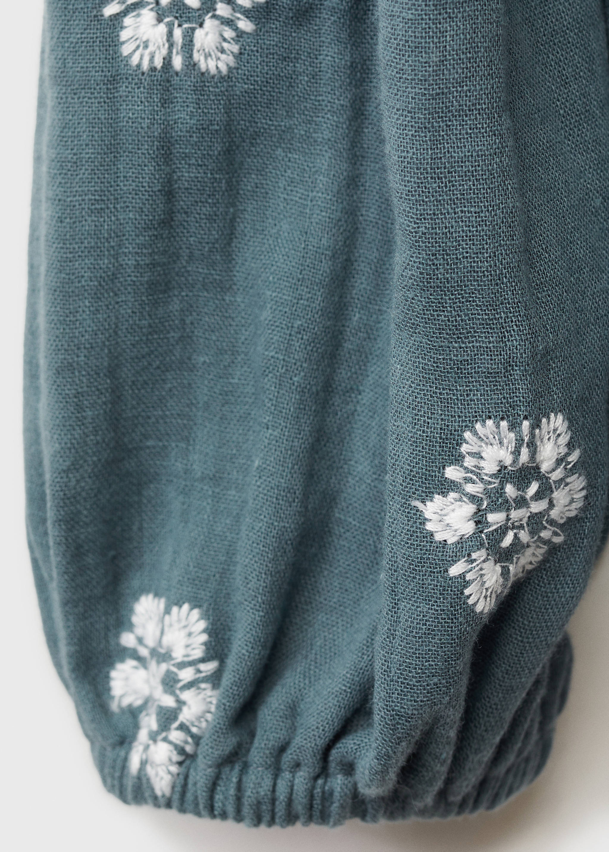 Bedrukte blouse met ruches - Detail van het artikel 0