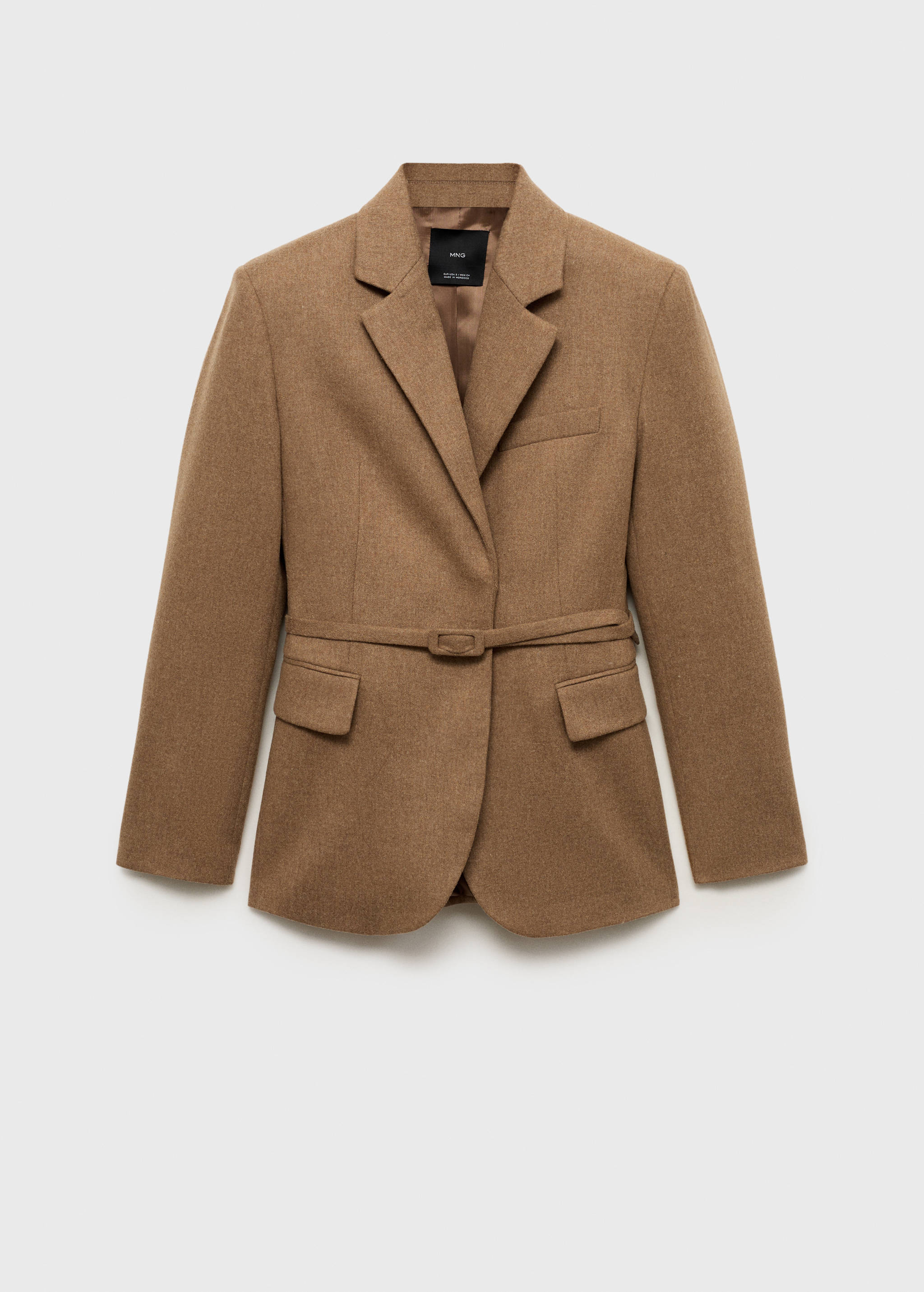 Blazer costume laine mélangée - Article sans modèle