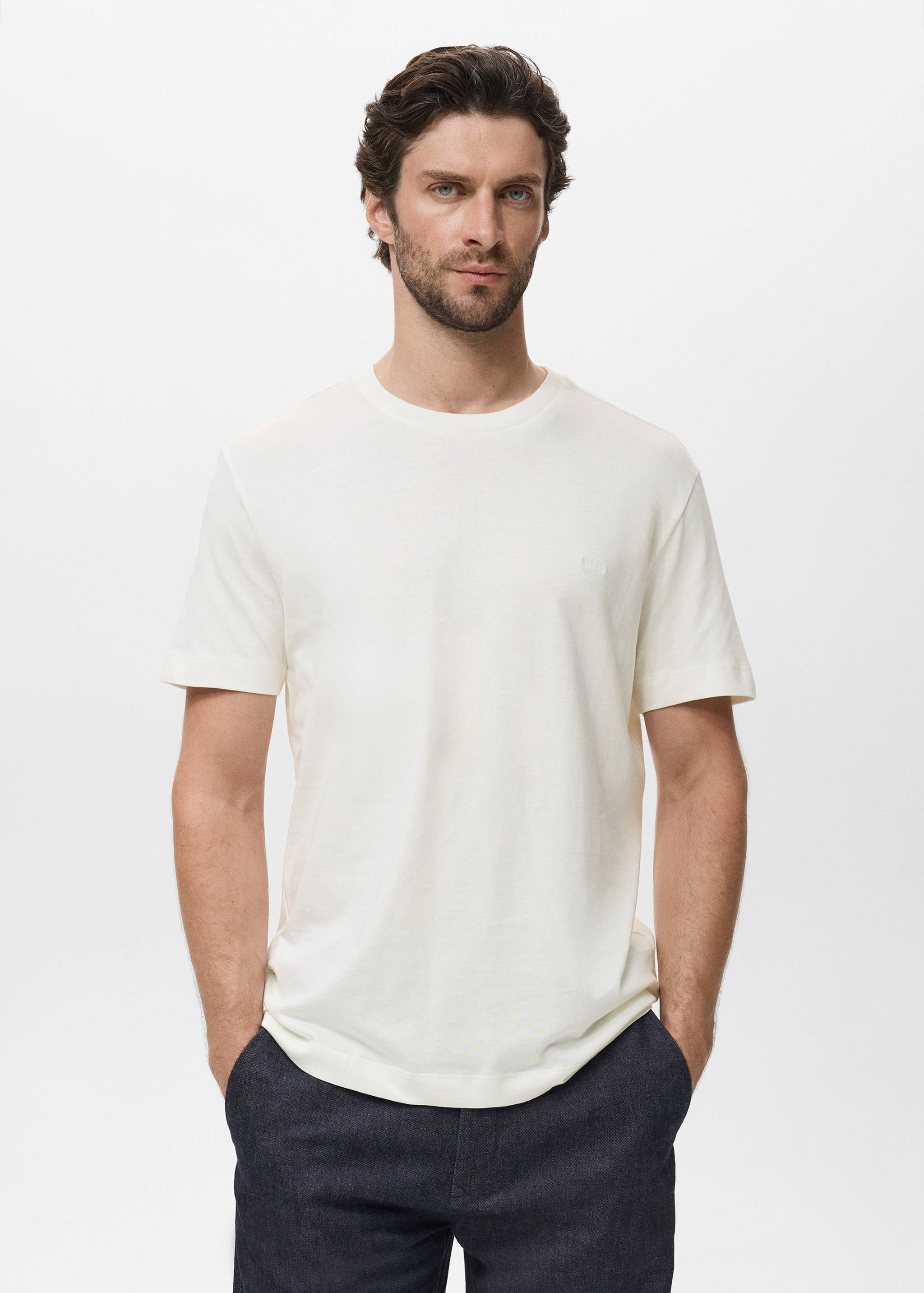 100% cotton t-shirt - Medium plane
