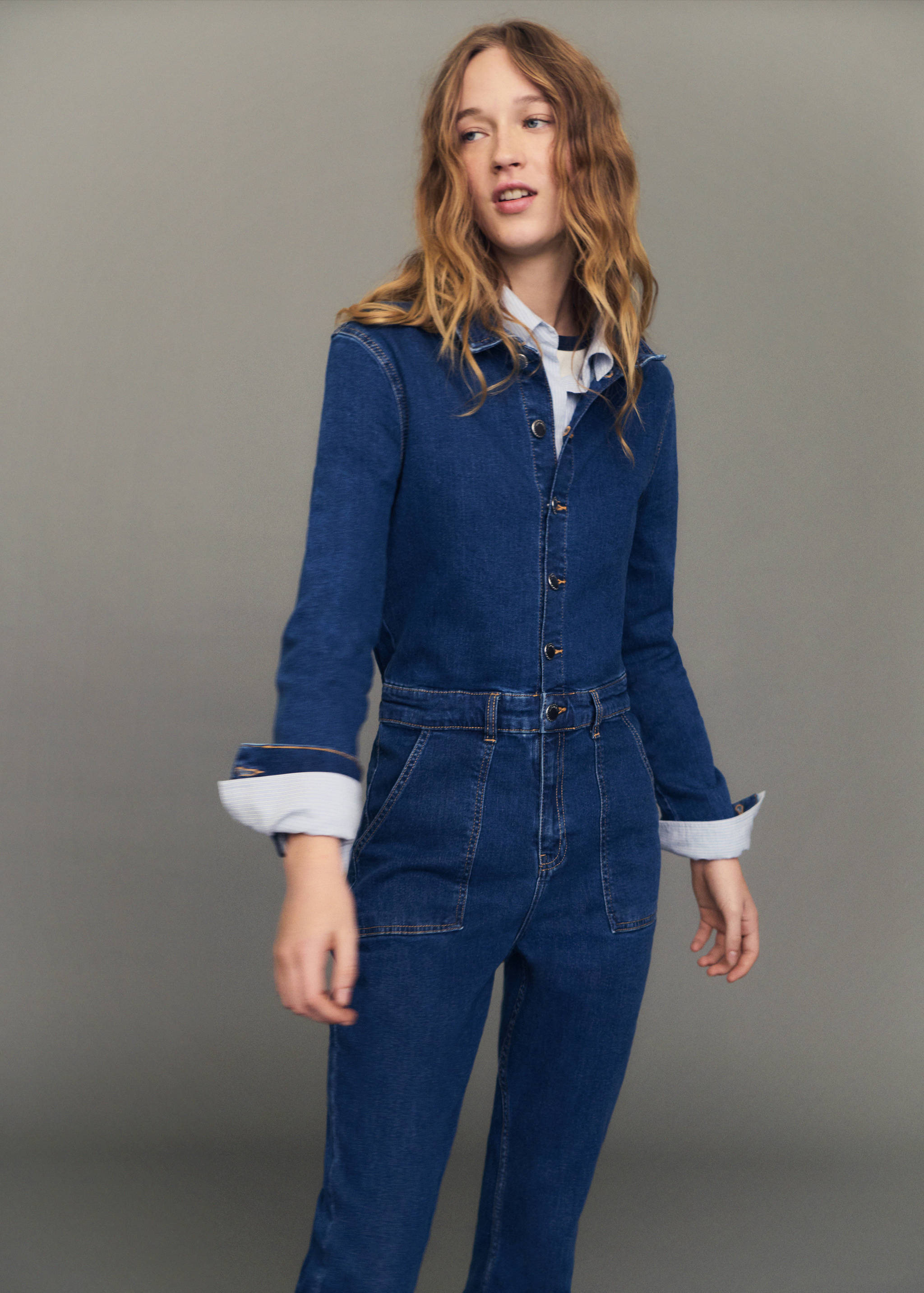 Granota acampanada denim - Detall de l'article 6