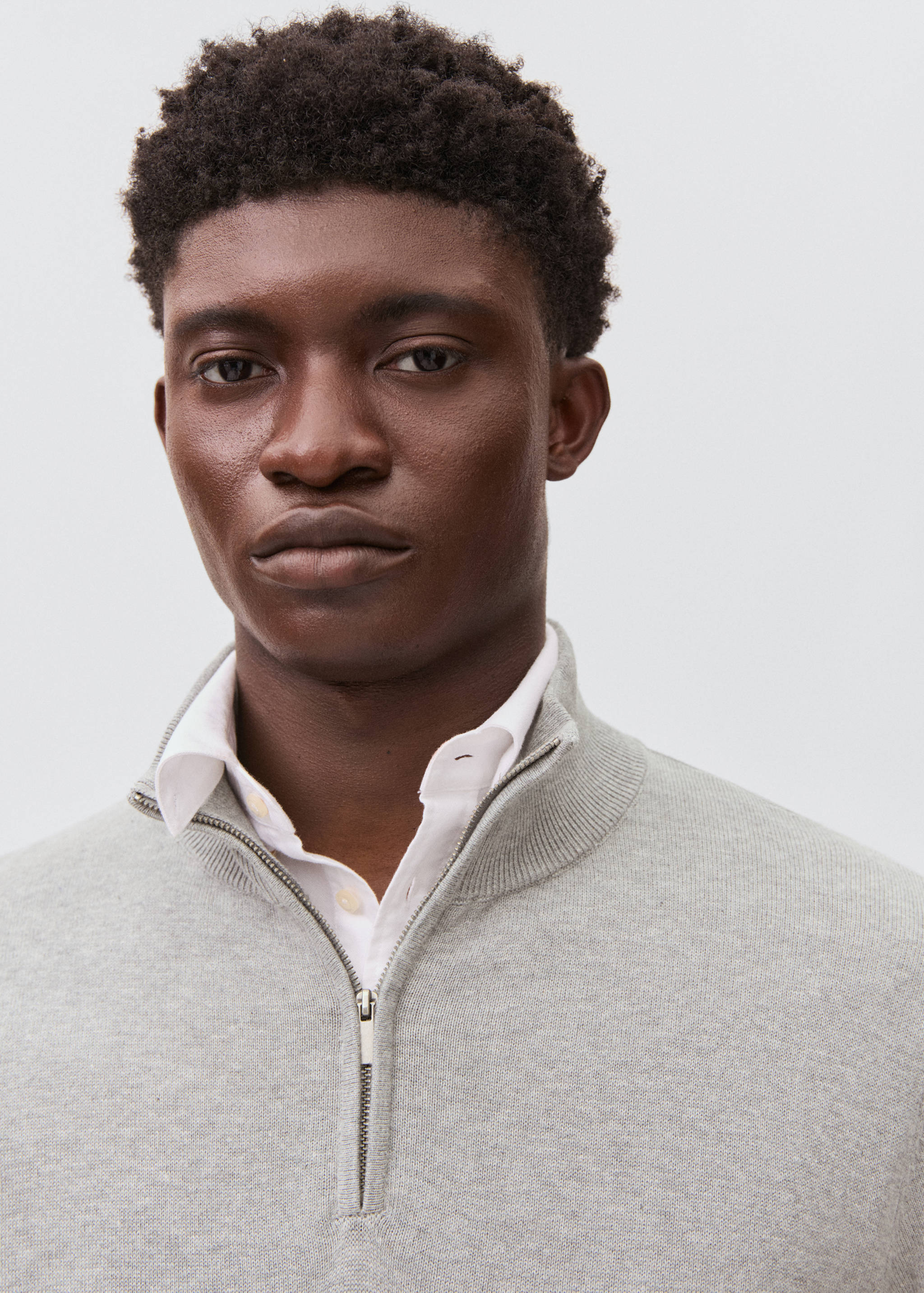 Jersei coll perkins cremallera - Detall de l'article 1