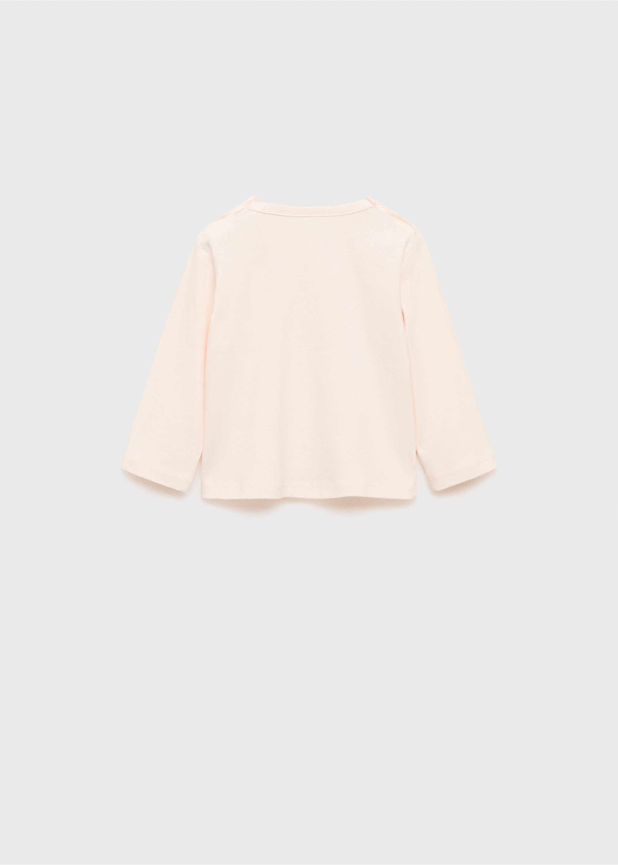 100% pamut póló grafikamintával - A cikk hátulja, Világos rózsaszín. Ref: 87081051-00.