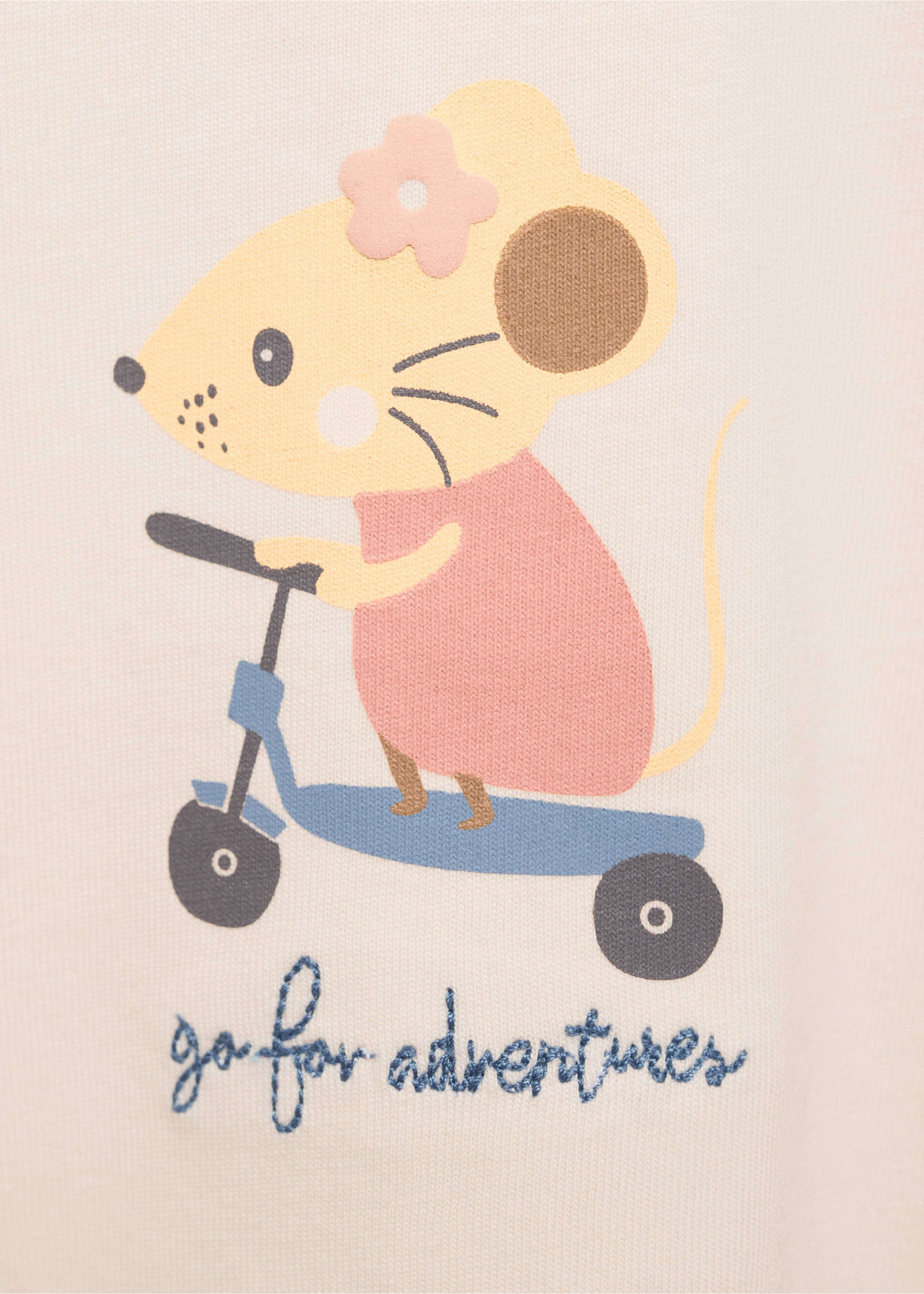 100% pamut póló grafikamintával - A termék adatai 8, Világos rózsaszín. Ref: 87081051-00.