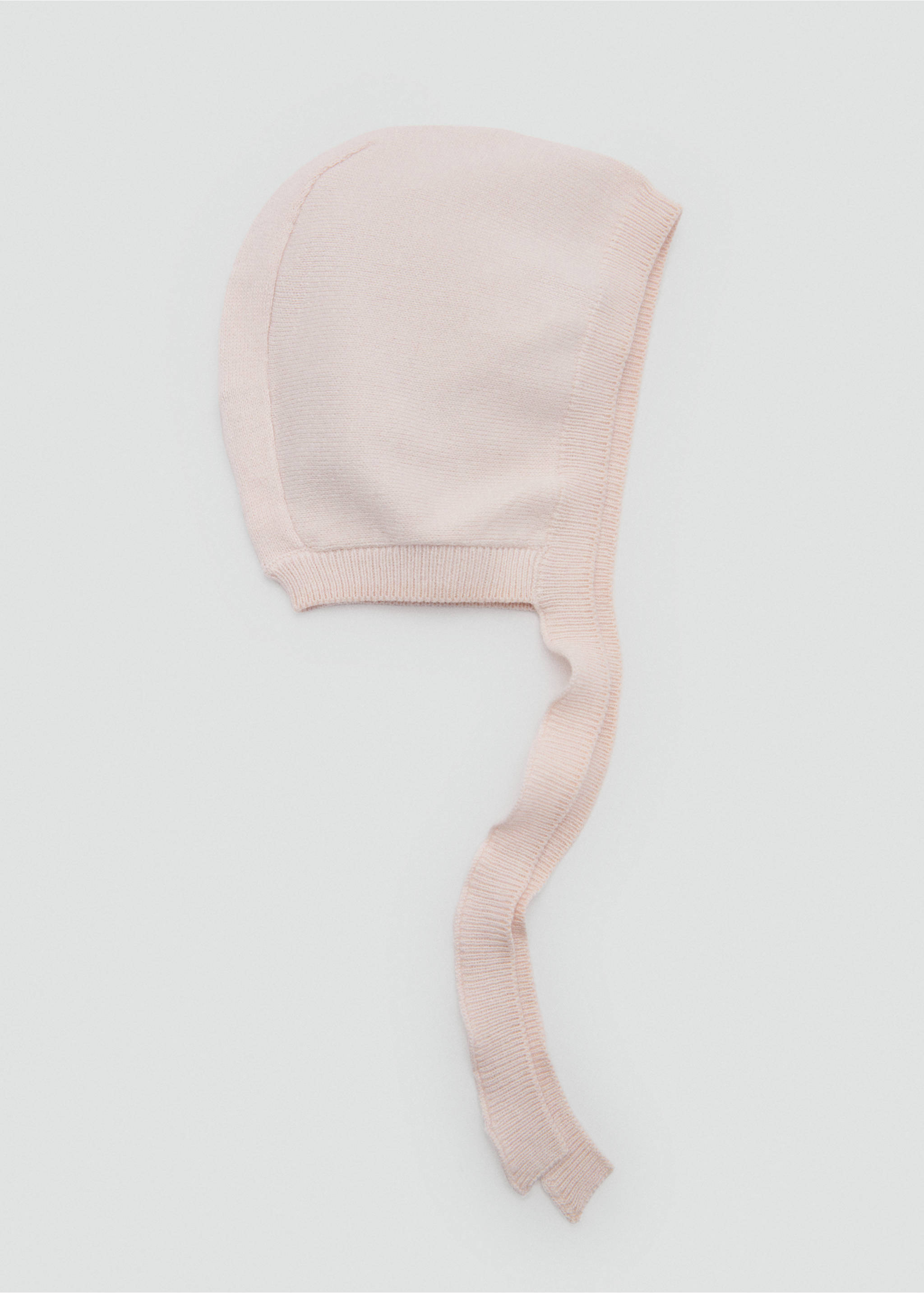 Knitted bonnet - Article without model, Pink. Ref: 87081057-00.