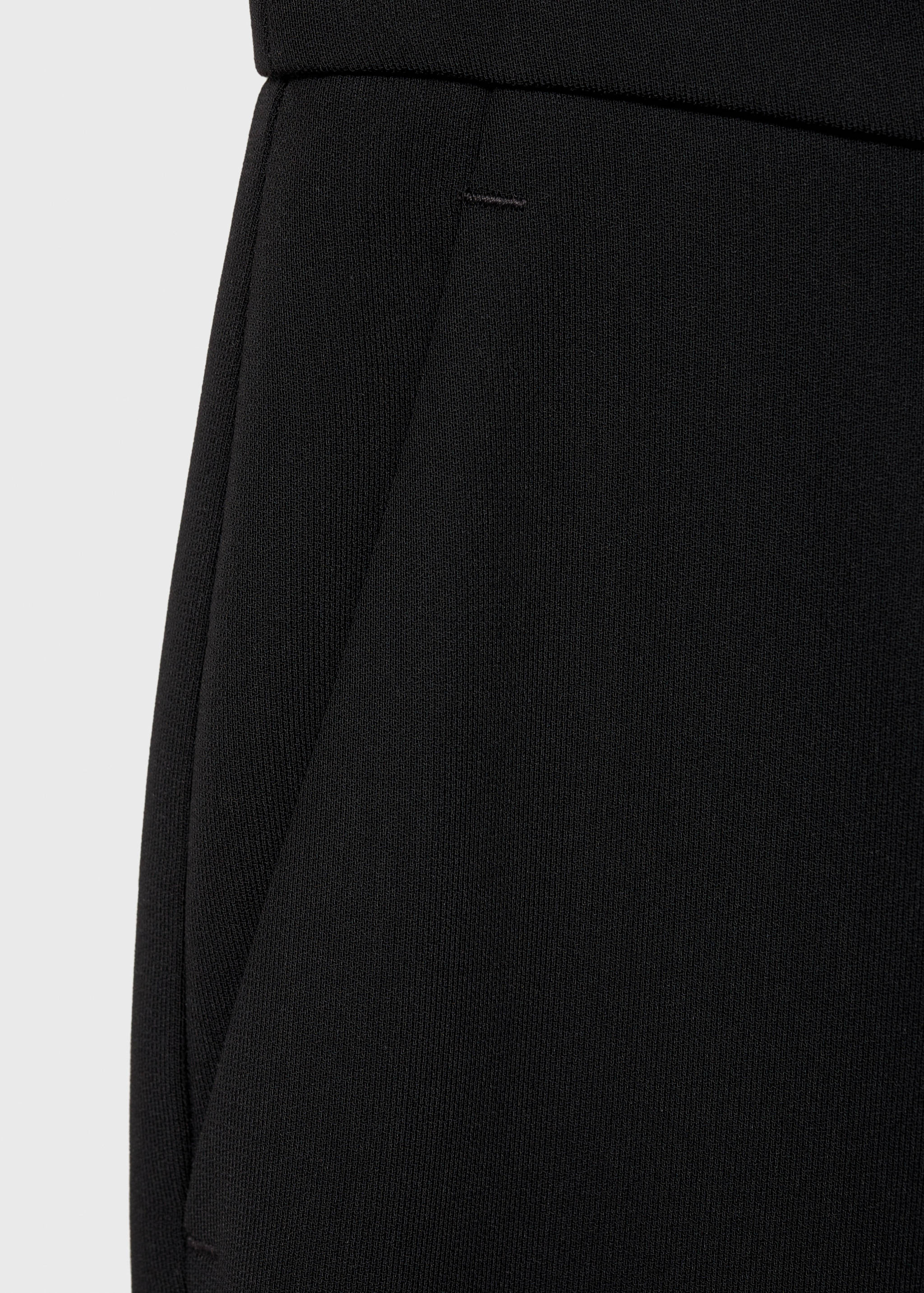 Wide leg suit trousers - Details of the article 8