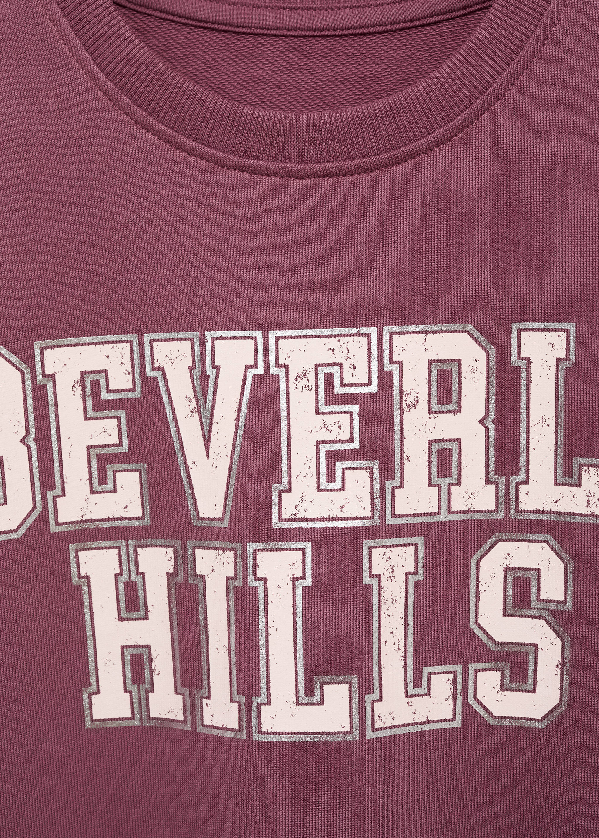 Printed message sweatshirt - Details of the article 8