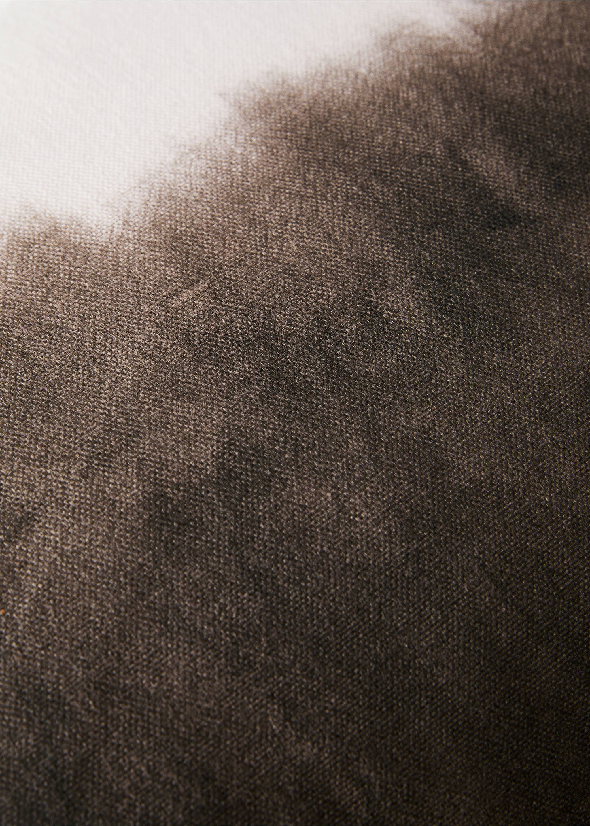 Cushion cover with gradient effect 30x50 cm - Details of the article 3, Brown. Ref: 87082025-00.