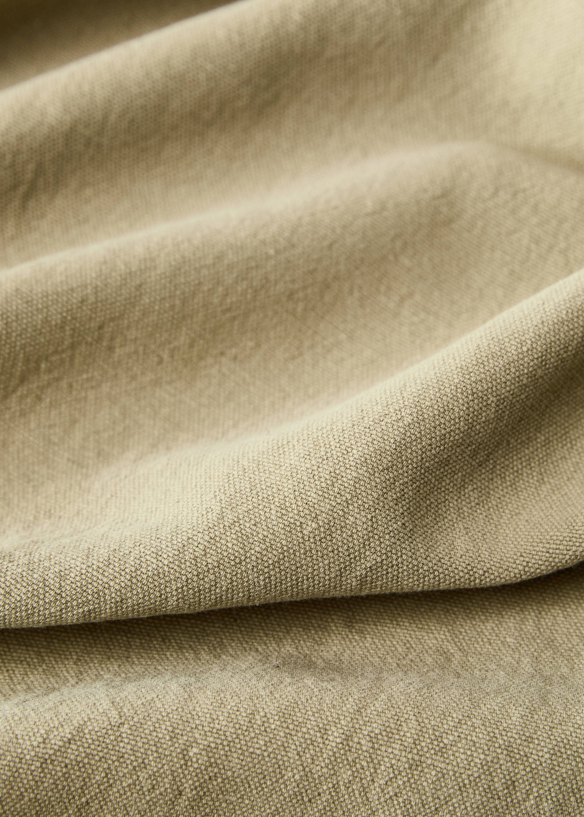 Leinenvorhang mit Wascheffekt - Mittlere Ansicht