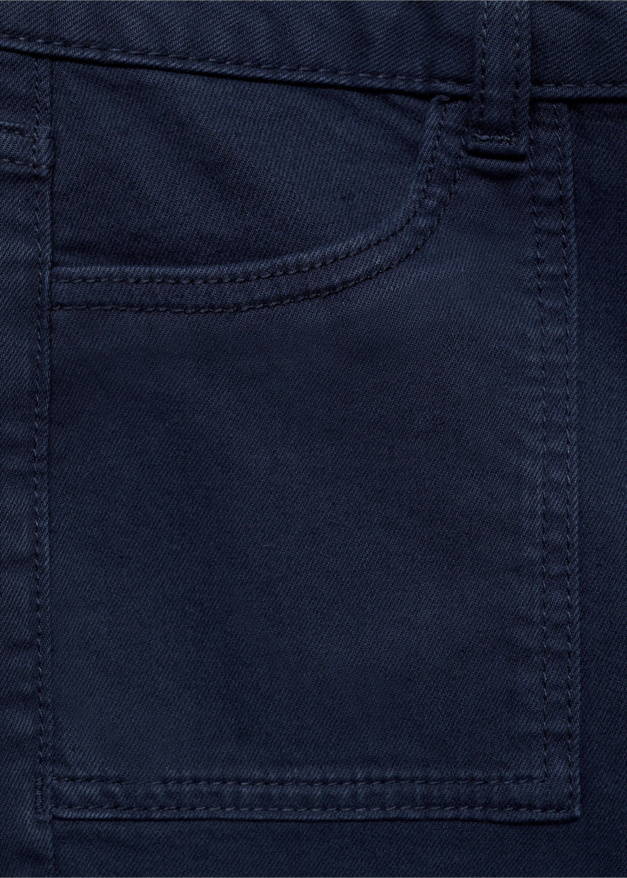 Flared-Jeans - Detail des Artikels 0, Dunkles Marineblau. Ref: 87082535-00.