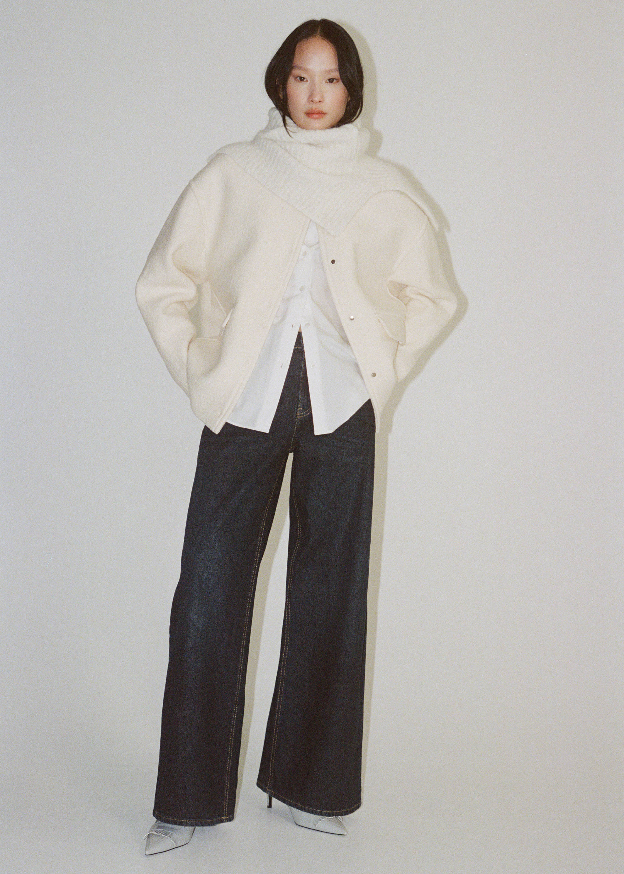 Turtleneck wool jacket - Details of the article 6