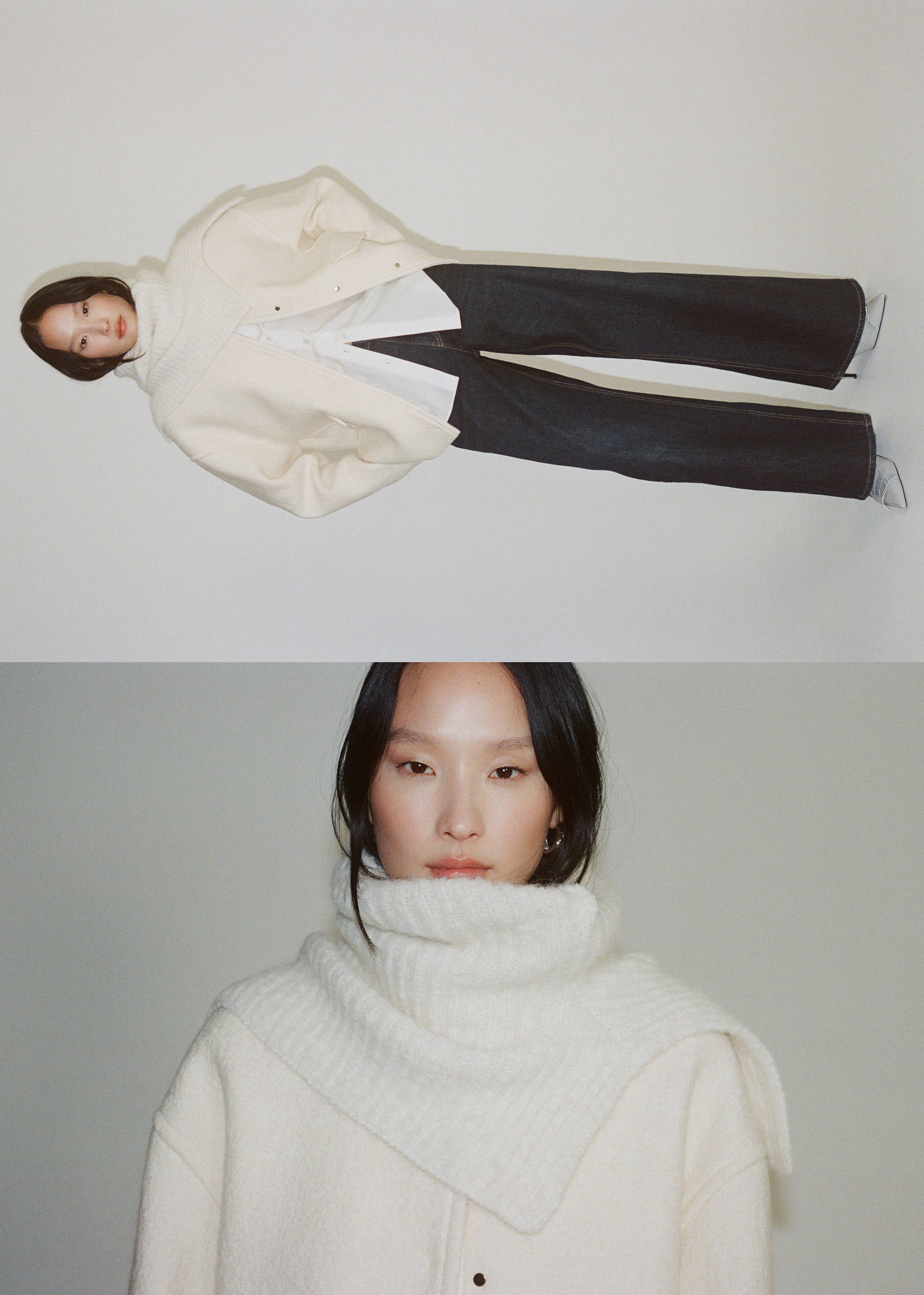 Turtleneck wool jacket - Details of the article 7