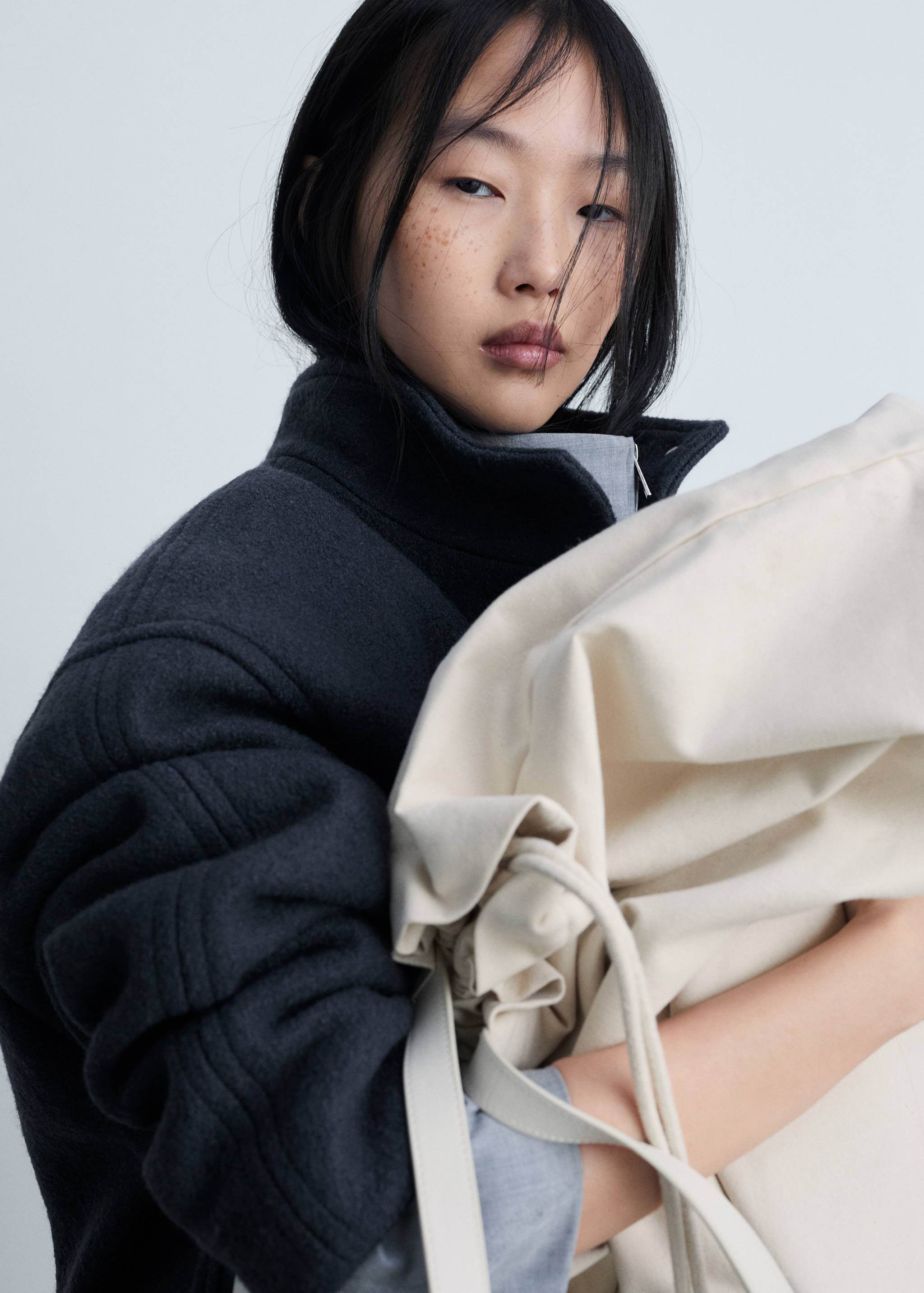 Turtleneck wool jacket - Details of the article 2