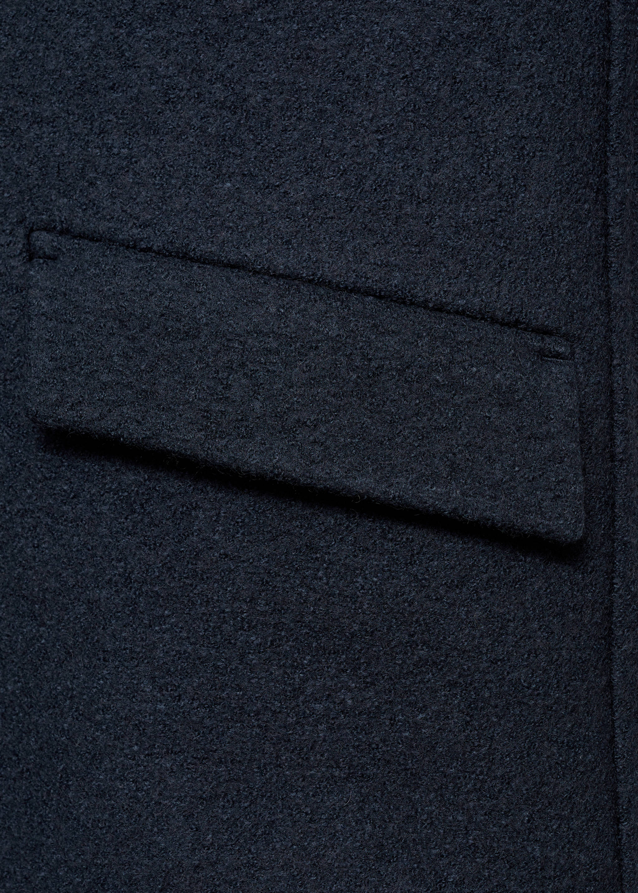 Turtleneck wool jacket - Details of the article 0