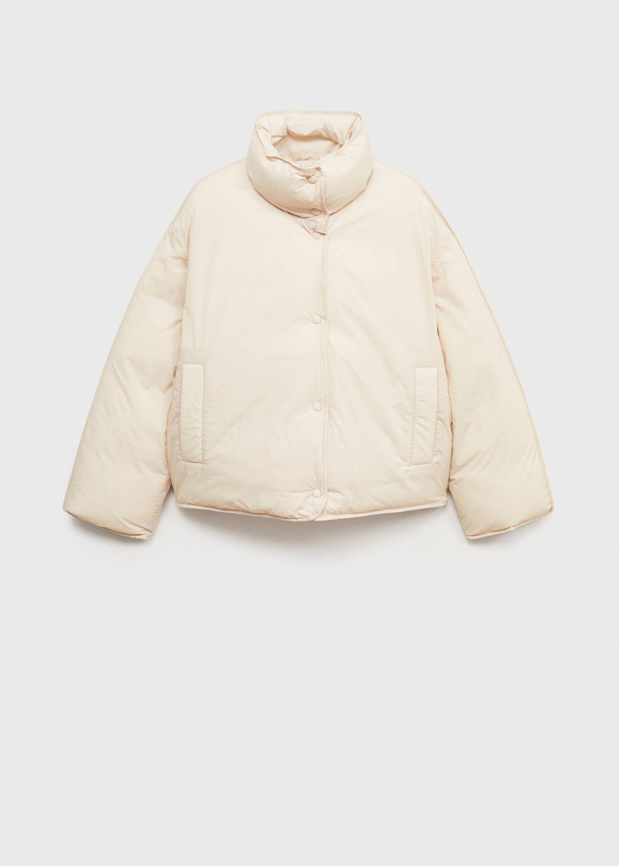 Crop καπιτονέ άνορακ - Προϊόν χωρίς μοντέλο