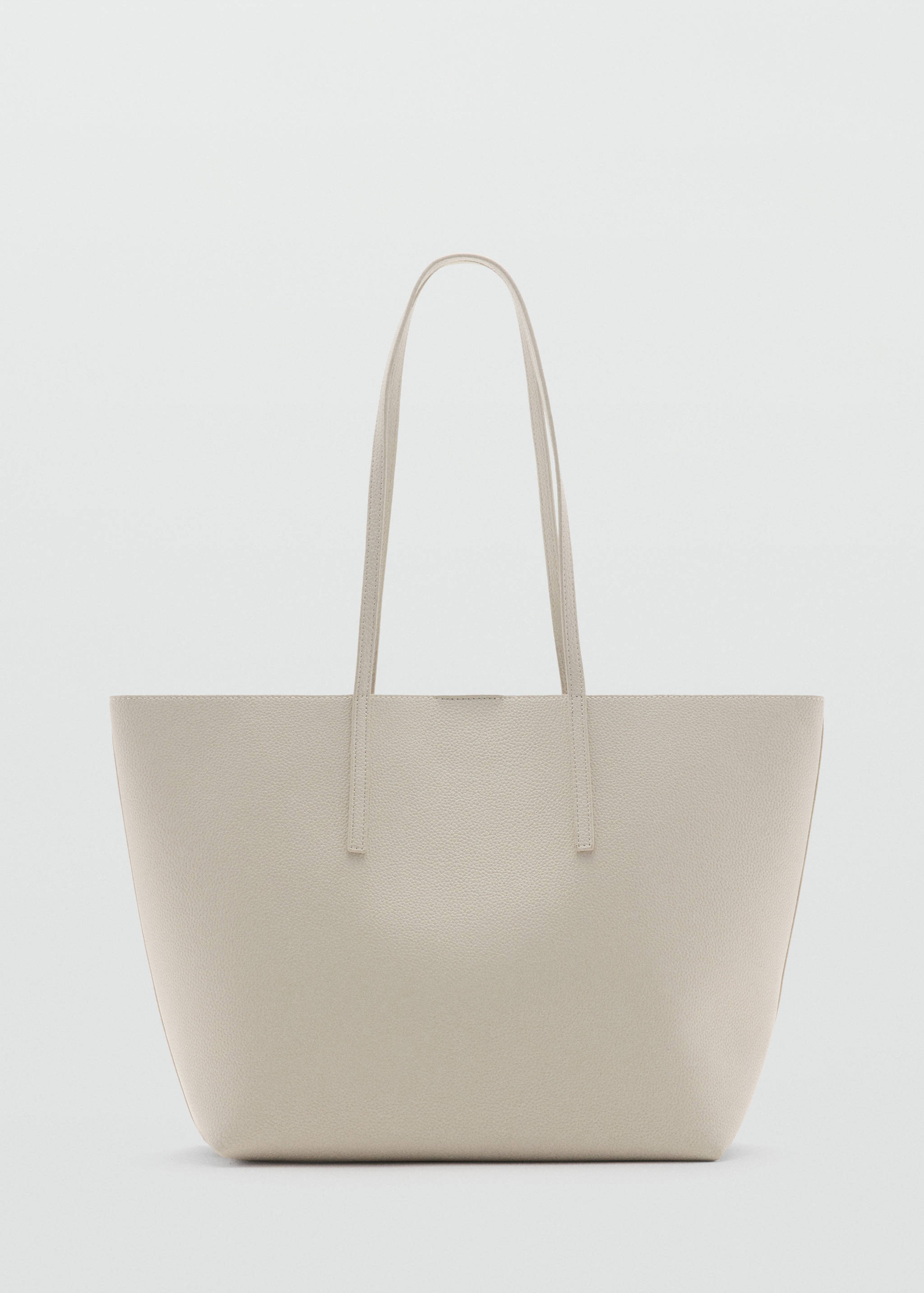 Kabelka shopper s oblázkovým efektem - Zboží bez modelu