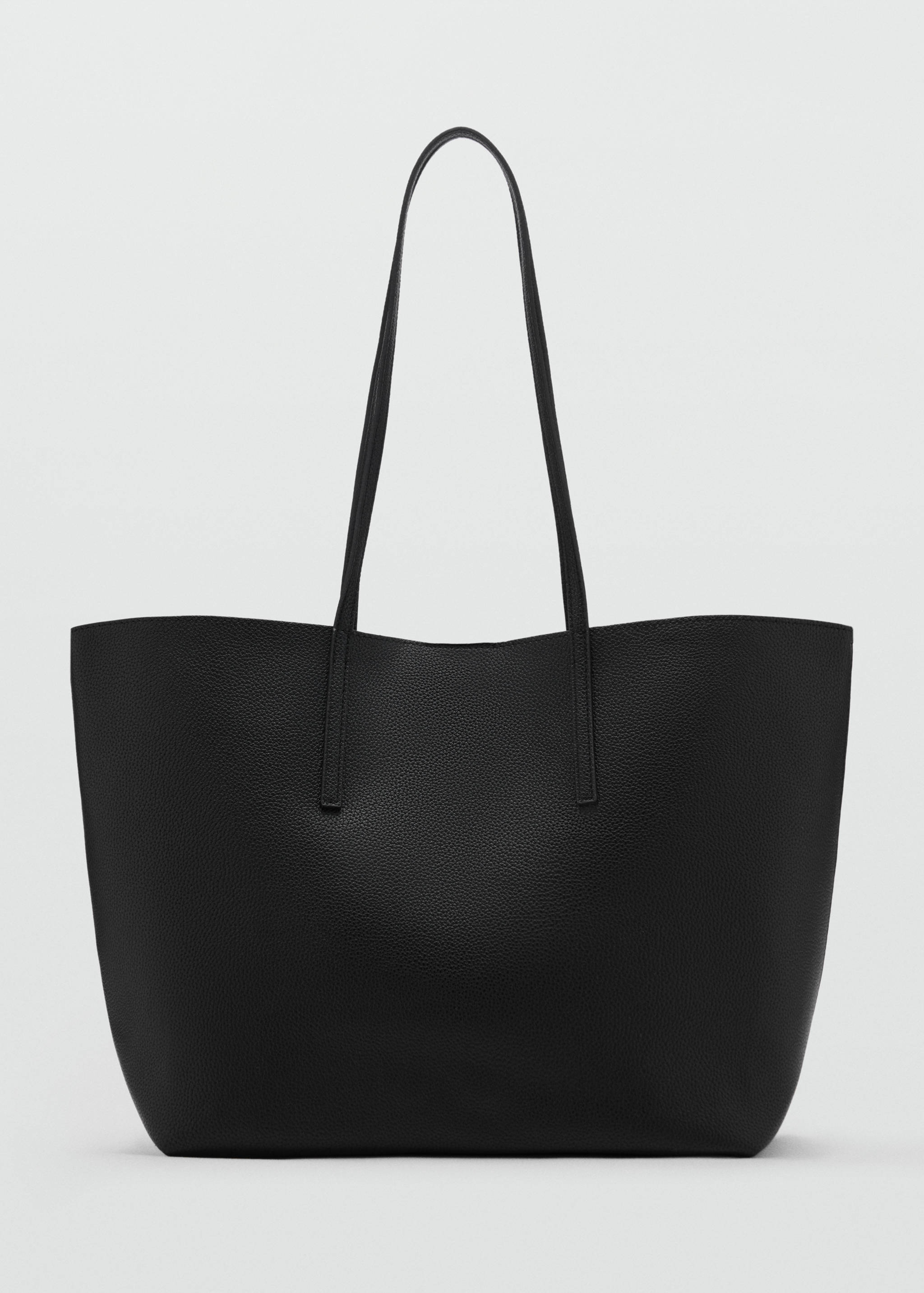 Shopper-Bag in genarbter Optik - Artikel ohne Model