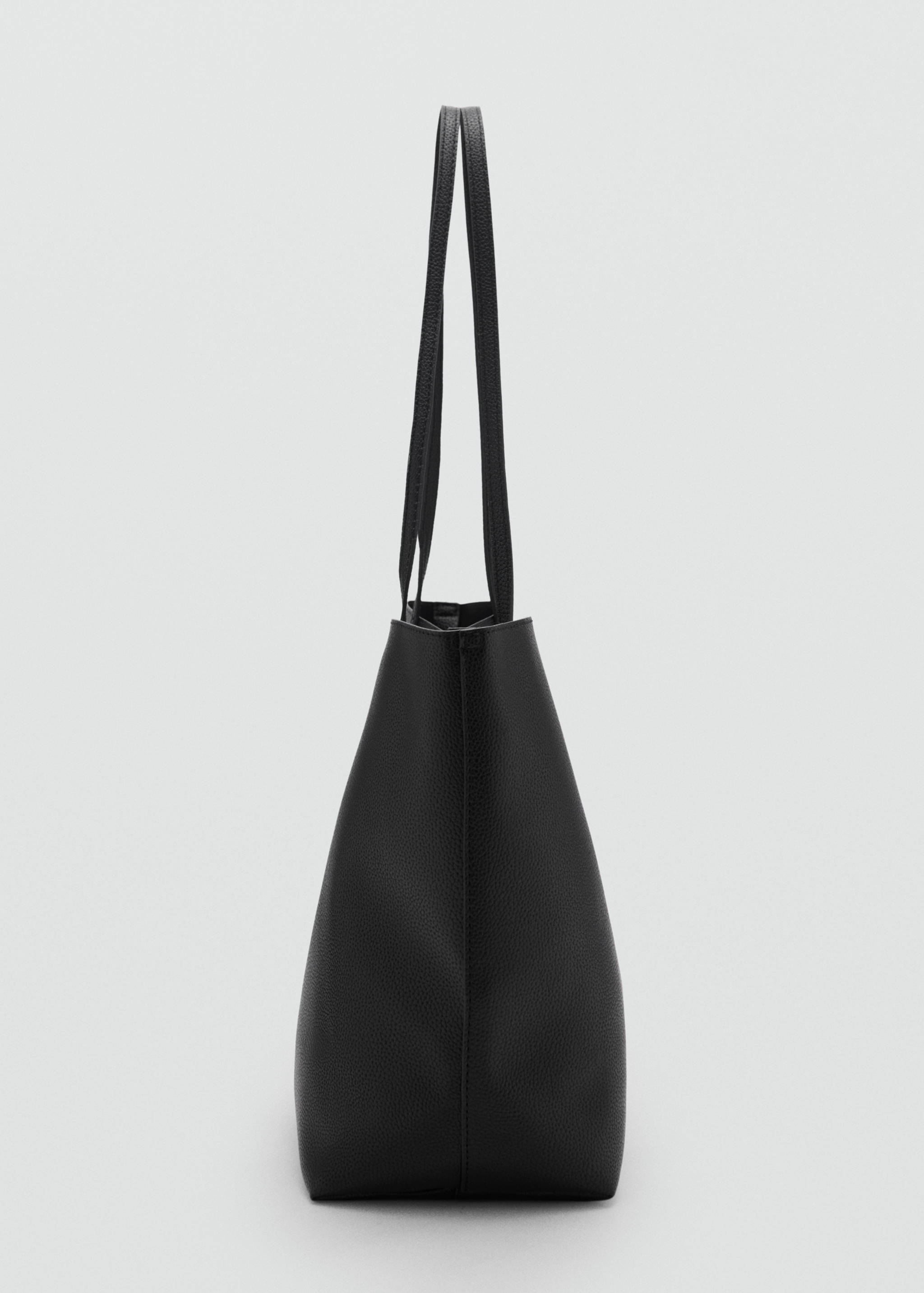 Shopper-Bag in genarbter Optik - Detail des Artikels 1