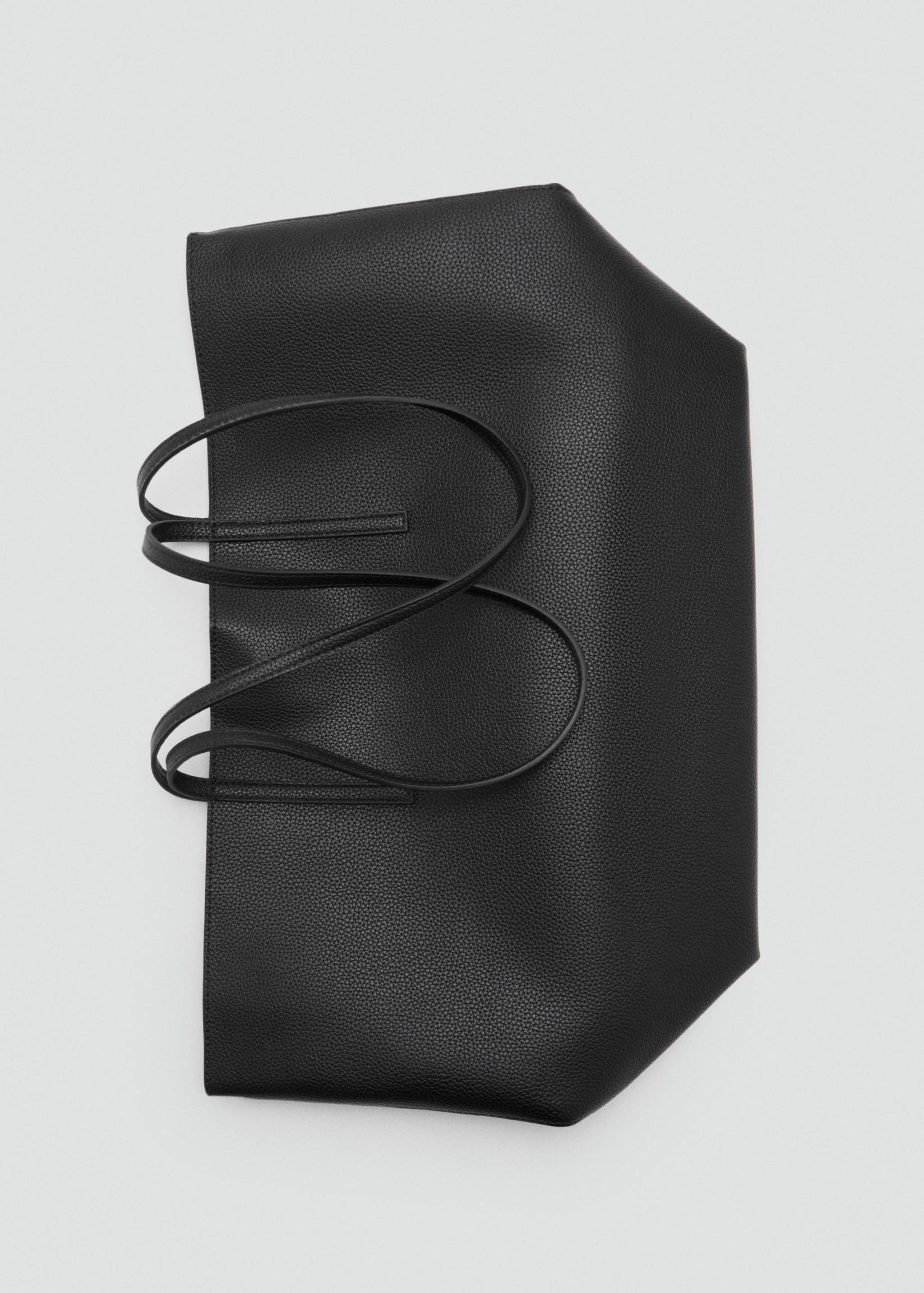 Shopper-Bag in genarbter Optik - Detail des Artikels 4