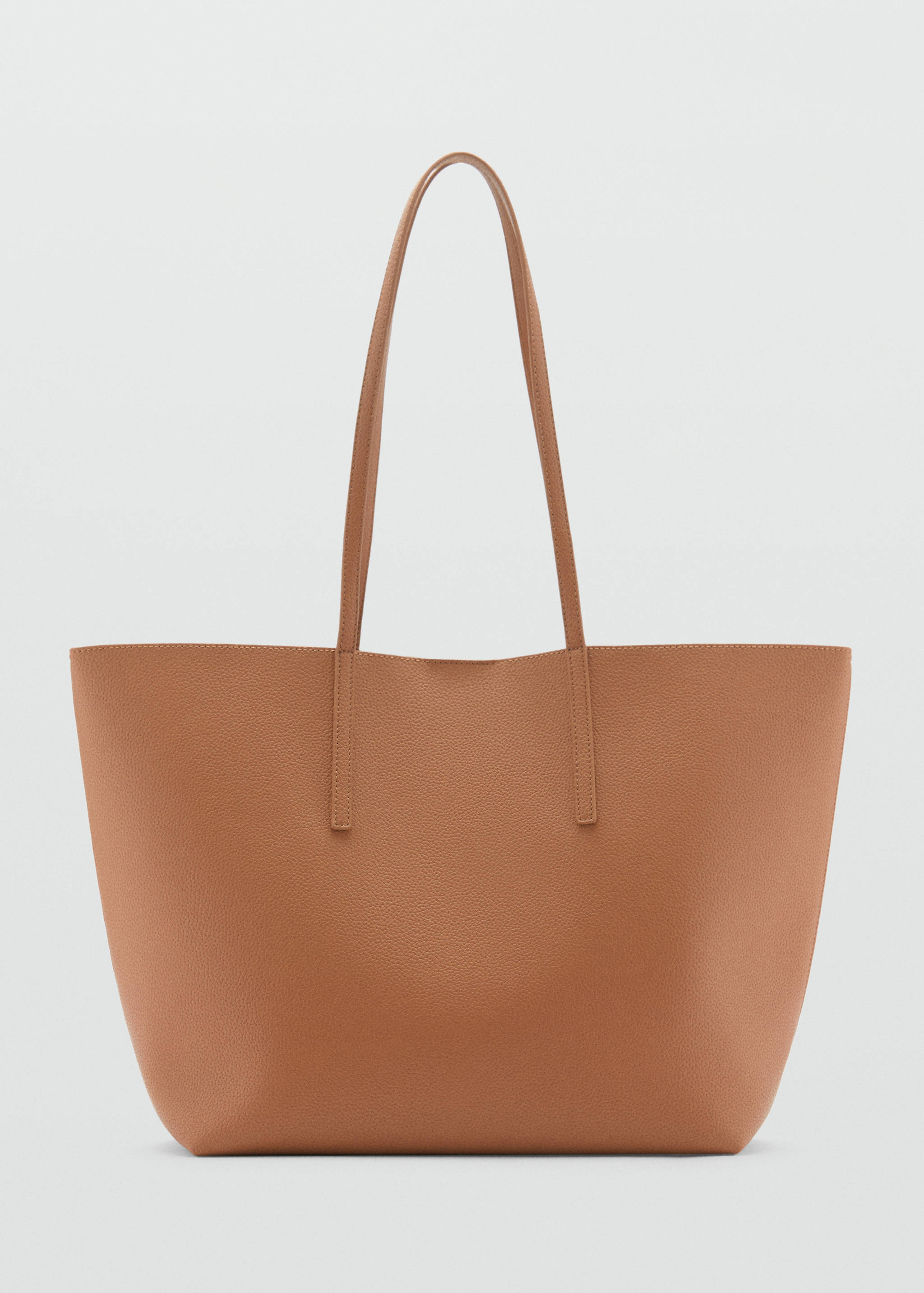 Bolso shopper efecto abatanado - Artículo sin modelo