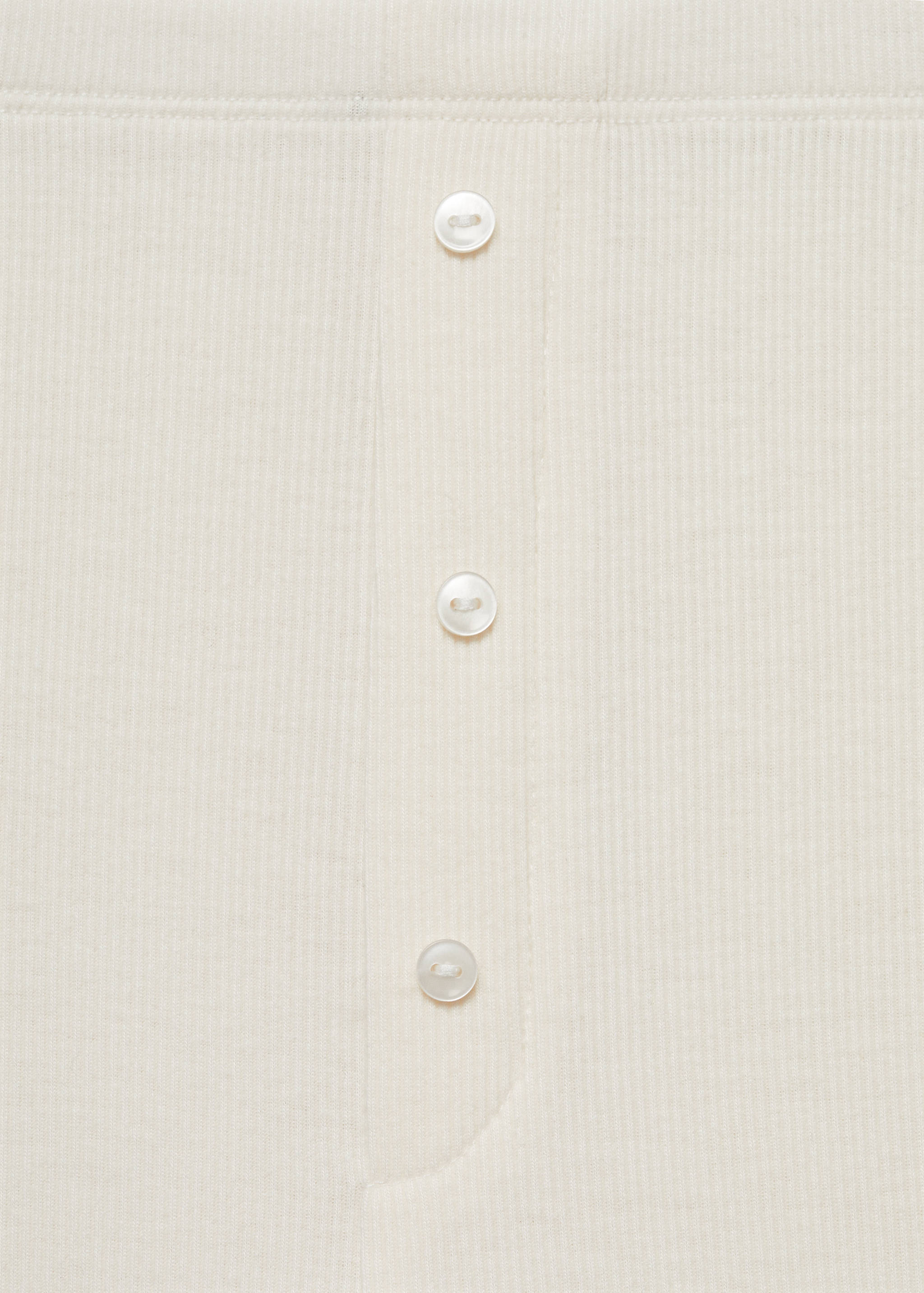 Long rib-knit pants - Details of the article 8