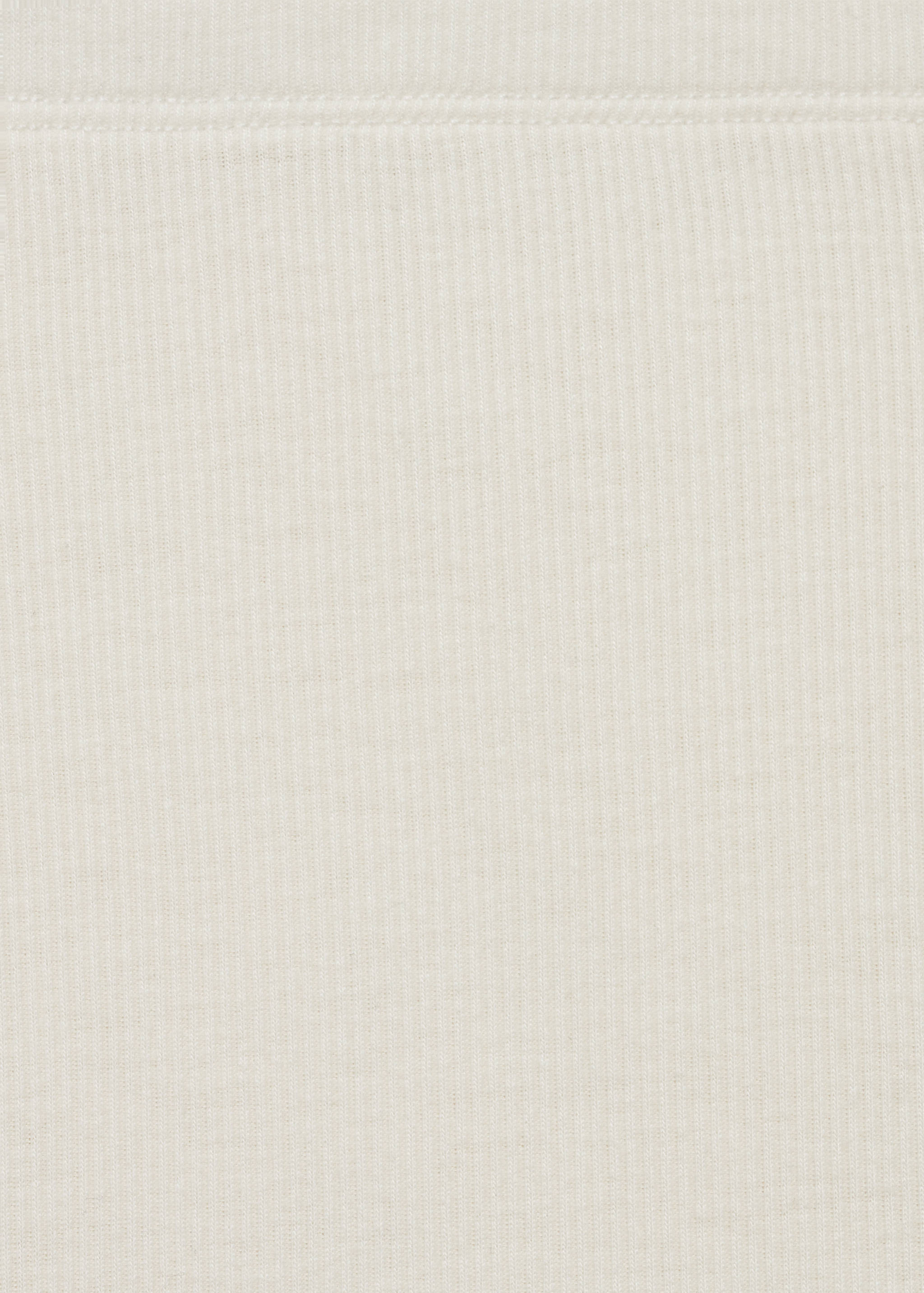 Long rib-knit pants - Details of the article 0