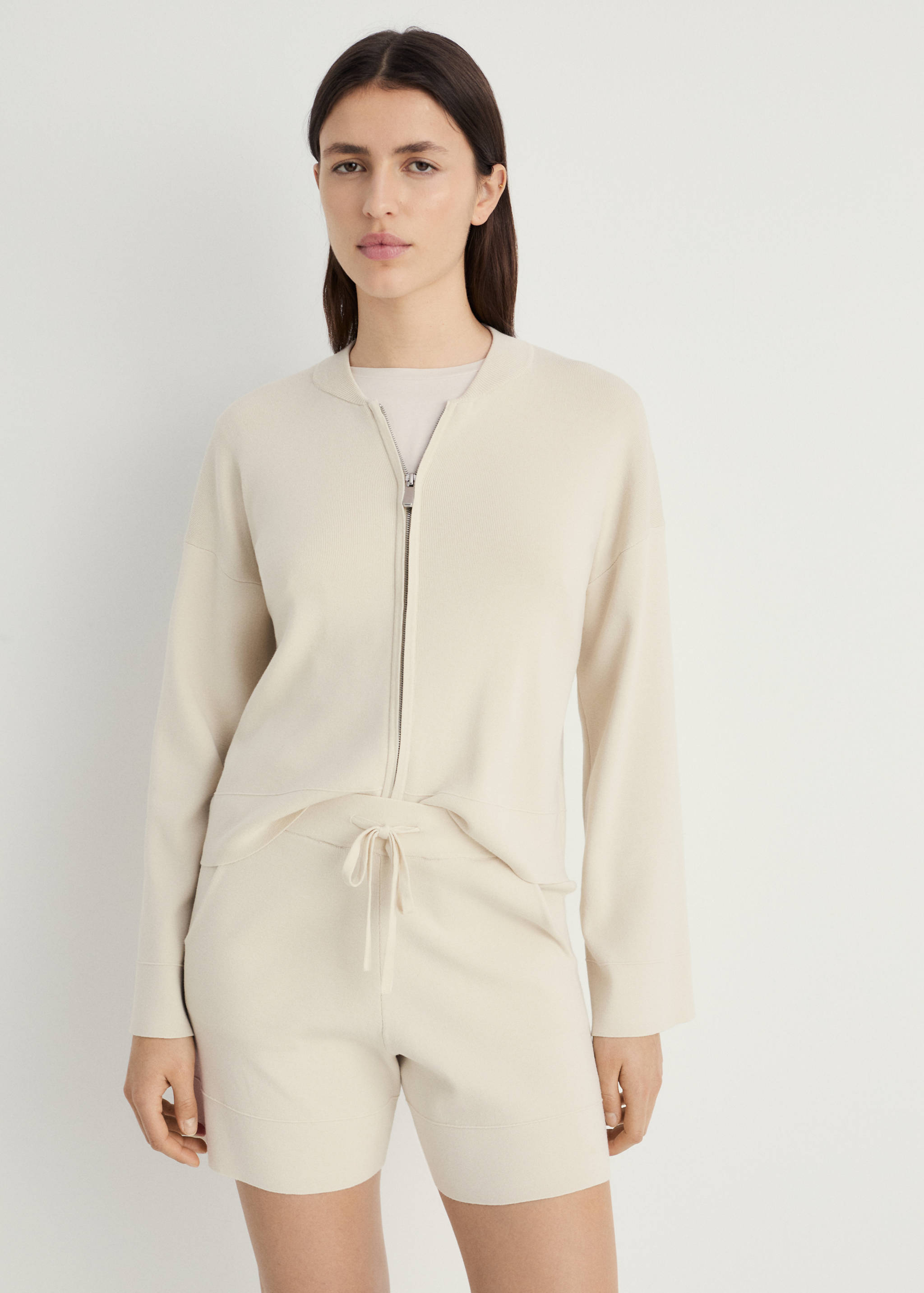 Rippstrick-Shorts - Detail des Artikels 1