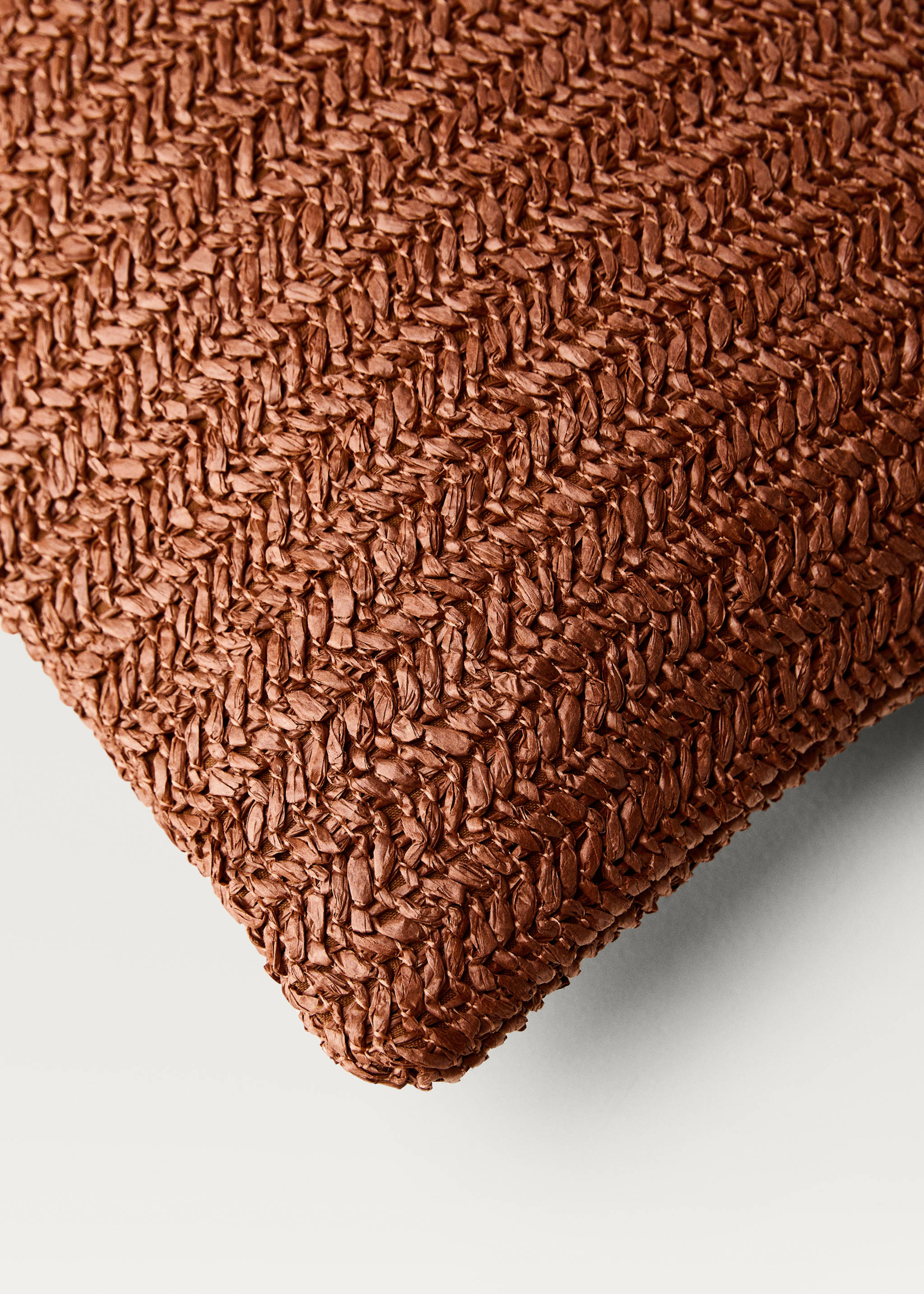 Funda cojín diseño trenzado 30x50 cm - Detalle del artículo 2