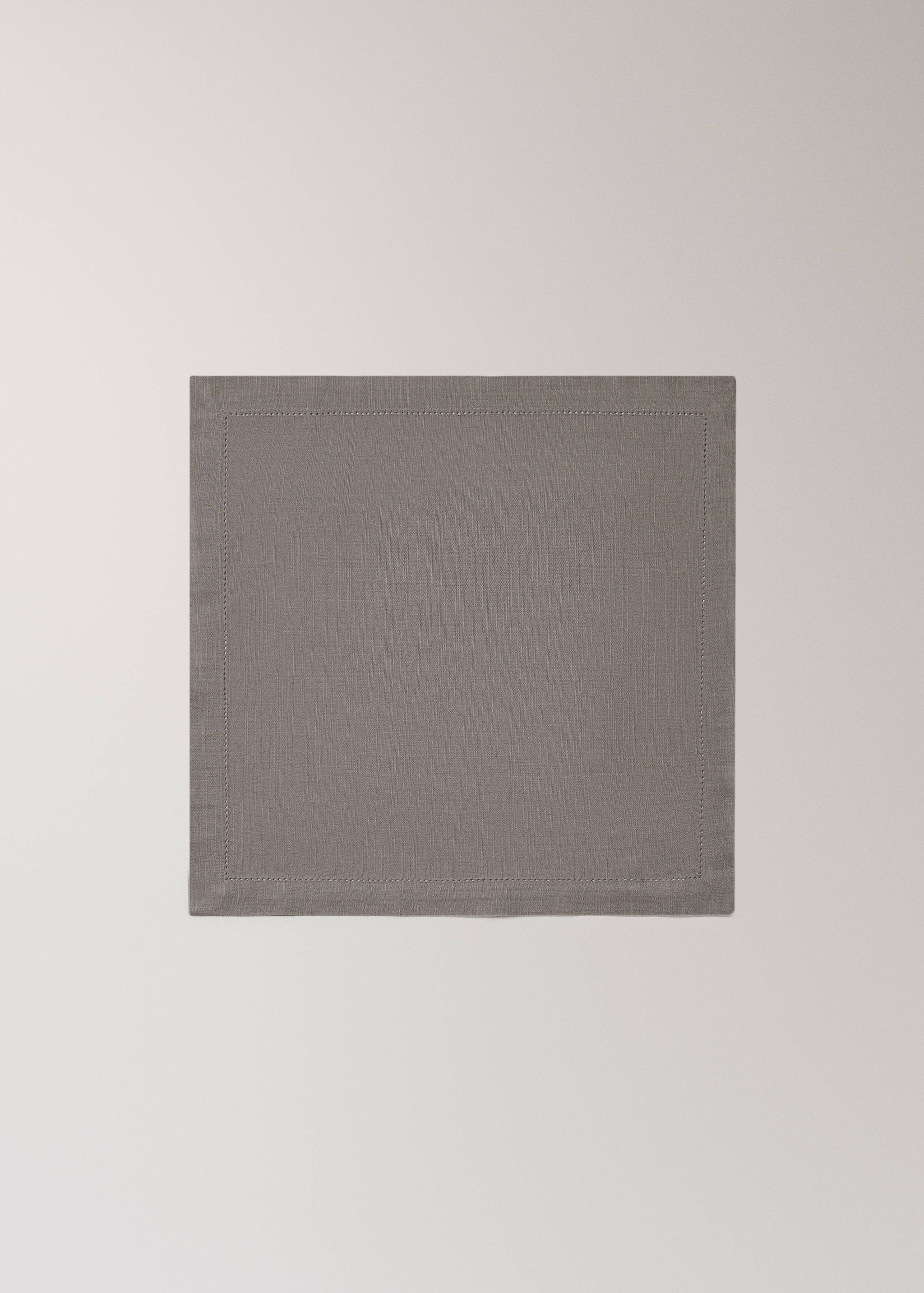 Cotton napkins with hemstitch - Article without model