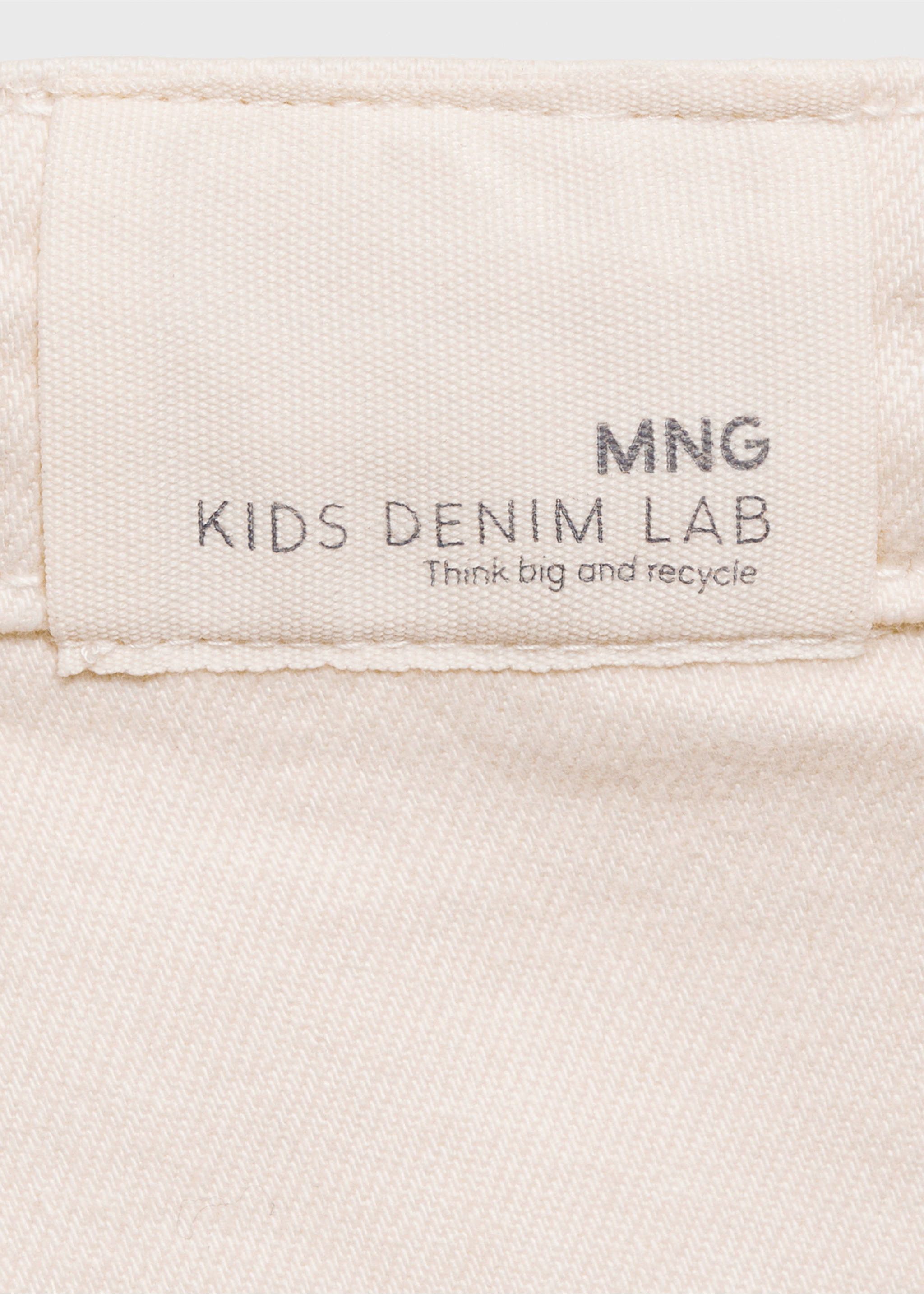 Flared cargo jeans - Details of the article 0, Sand. Ref: 87083269-00.