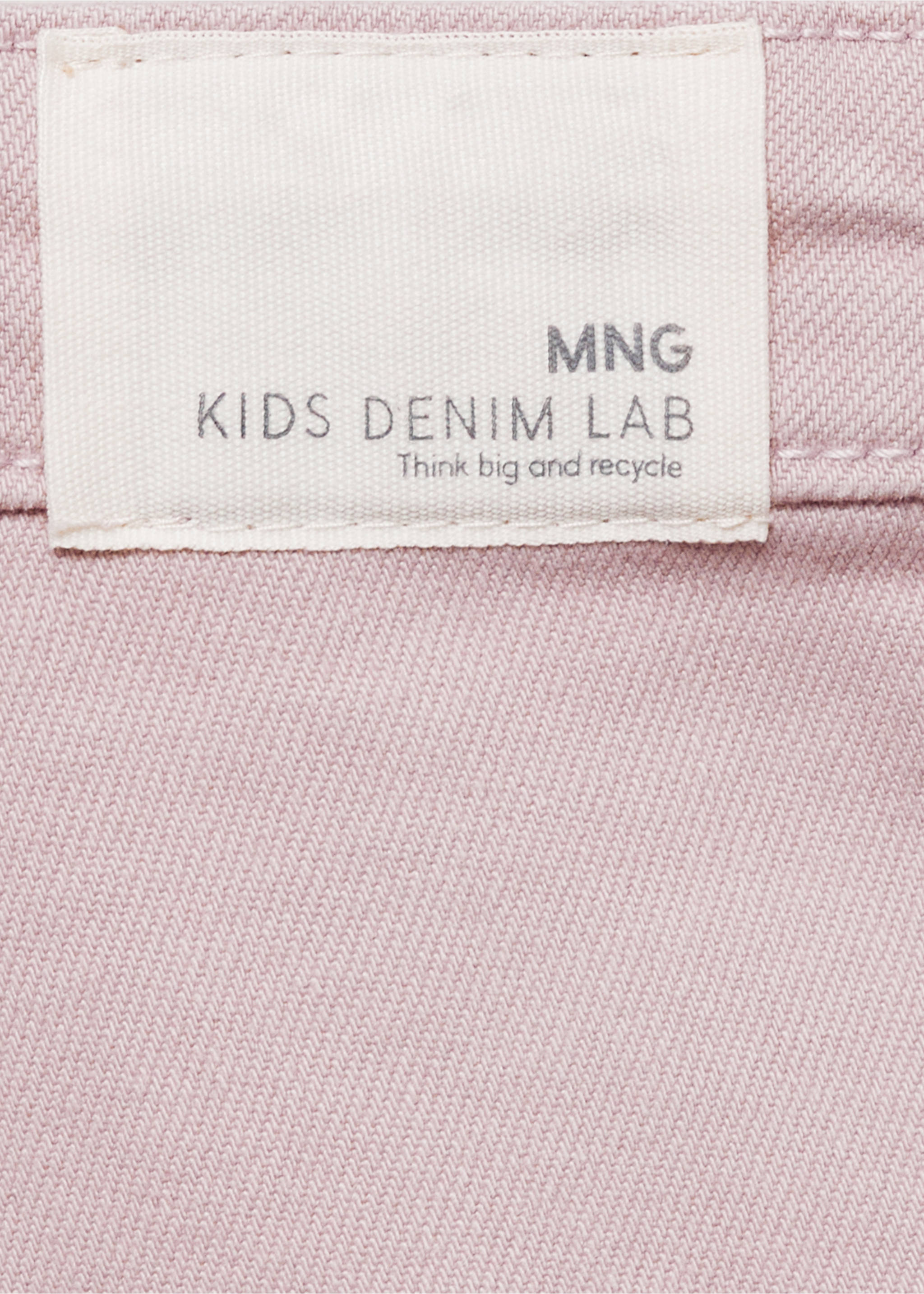 Flared cargo jeans - Details of the article 0, Light/Pastel Purple. Ref: 87083269-00.