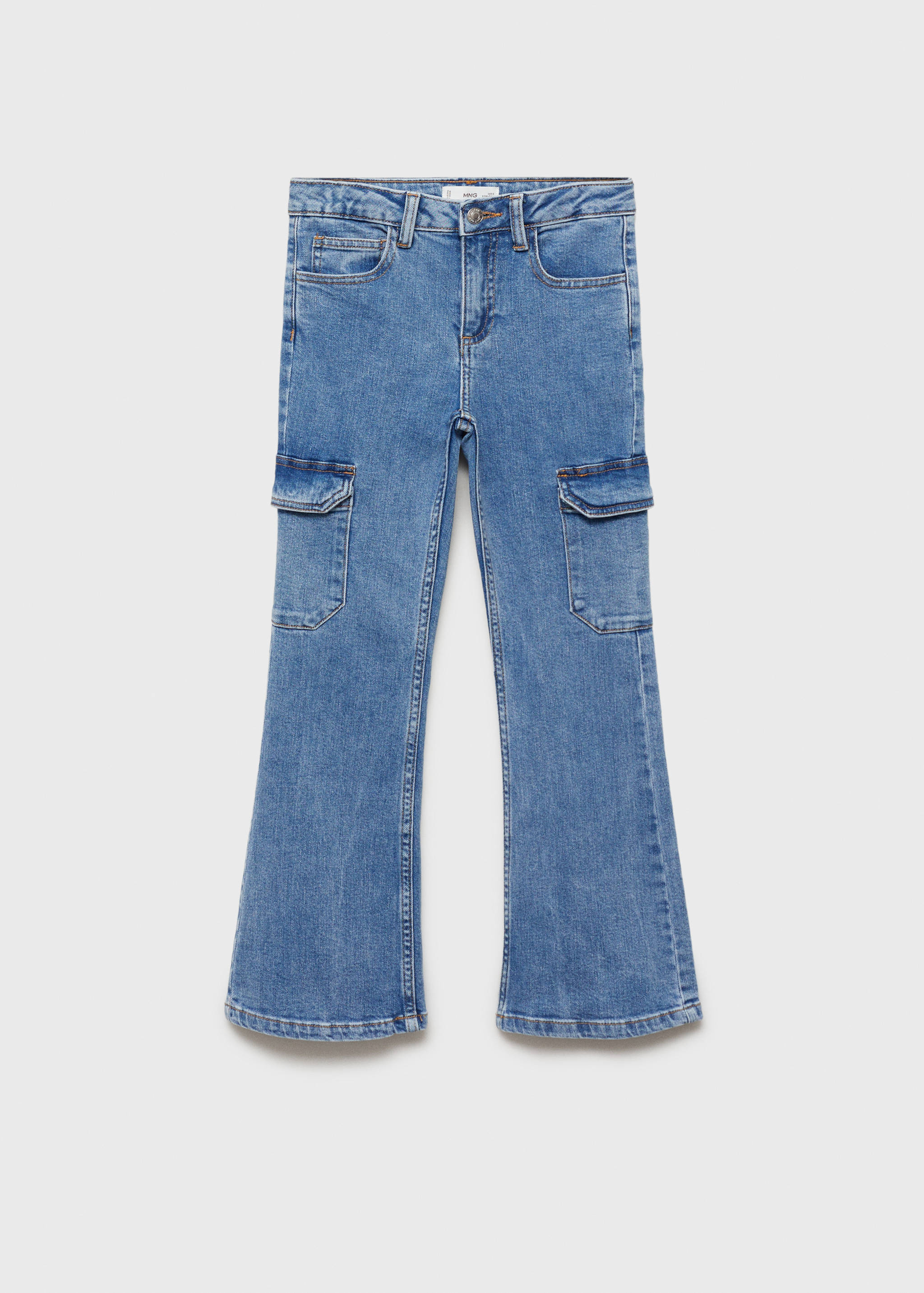 Flared cargo jeans - Article without model