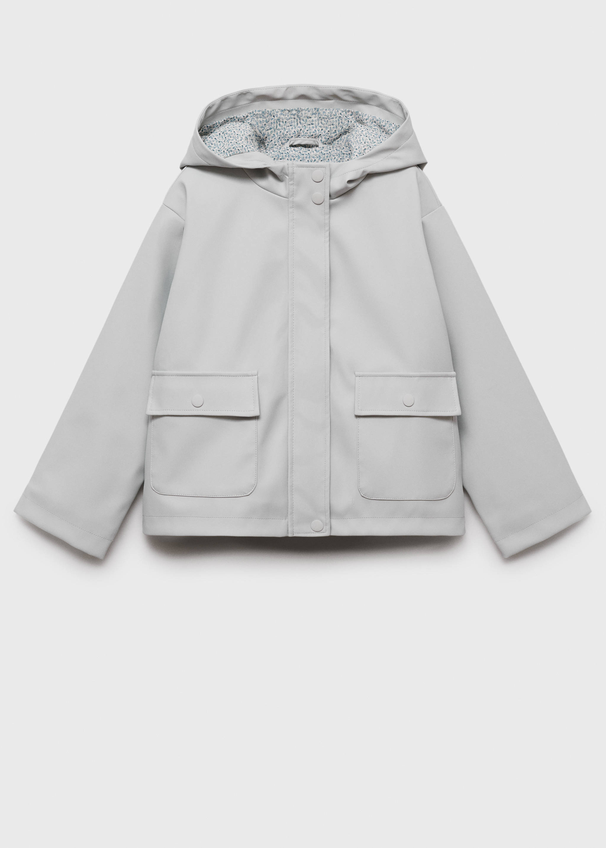 Quilted hooded parka - Article without model