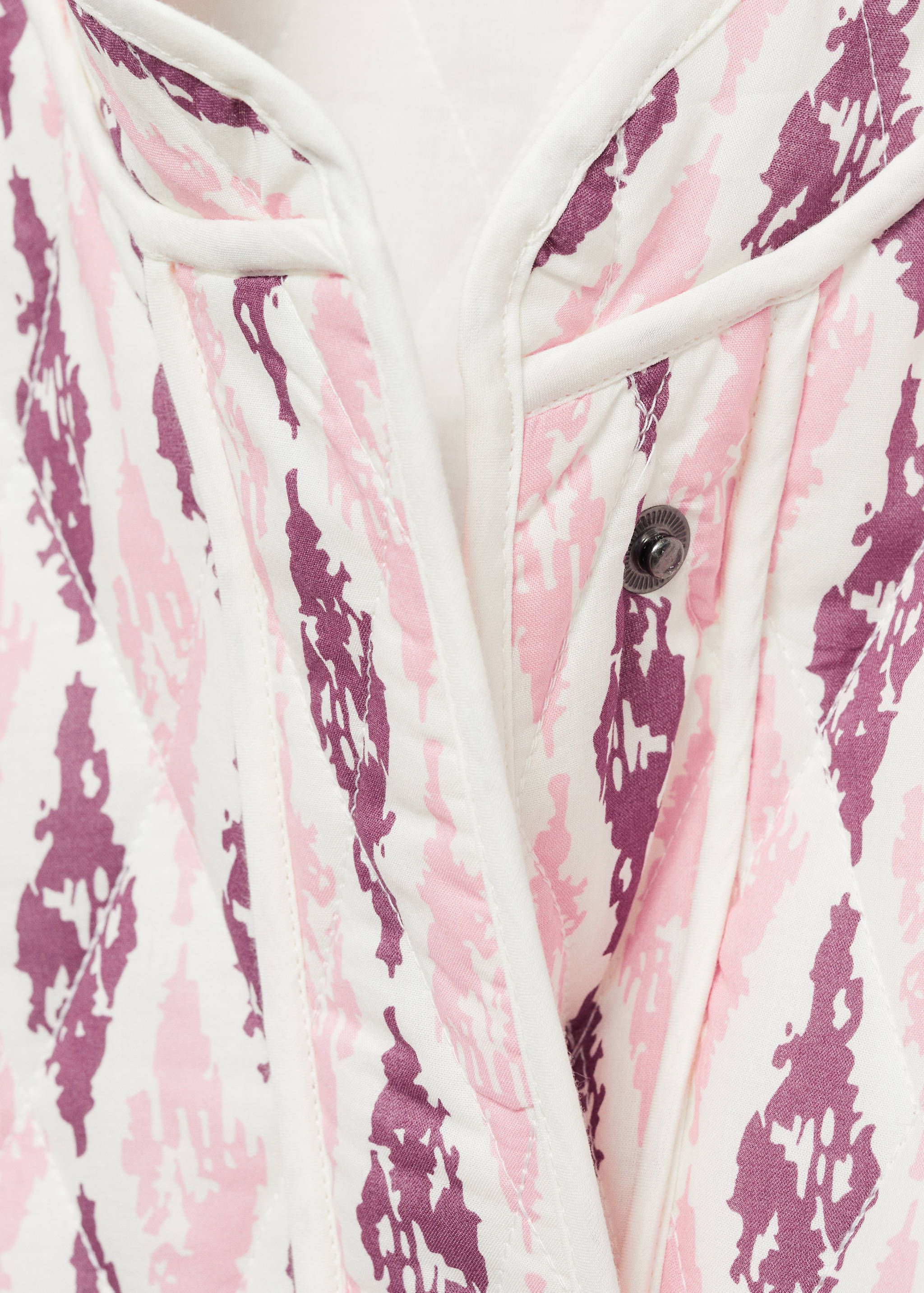 Quilted cotton jacket - Details of the article 8