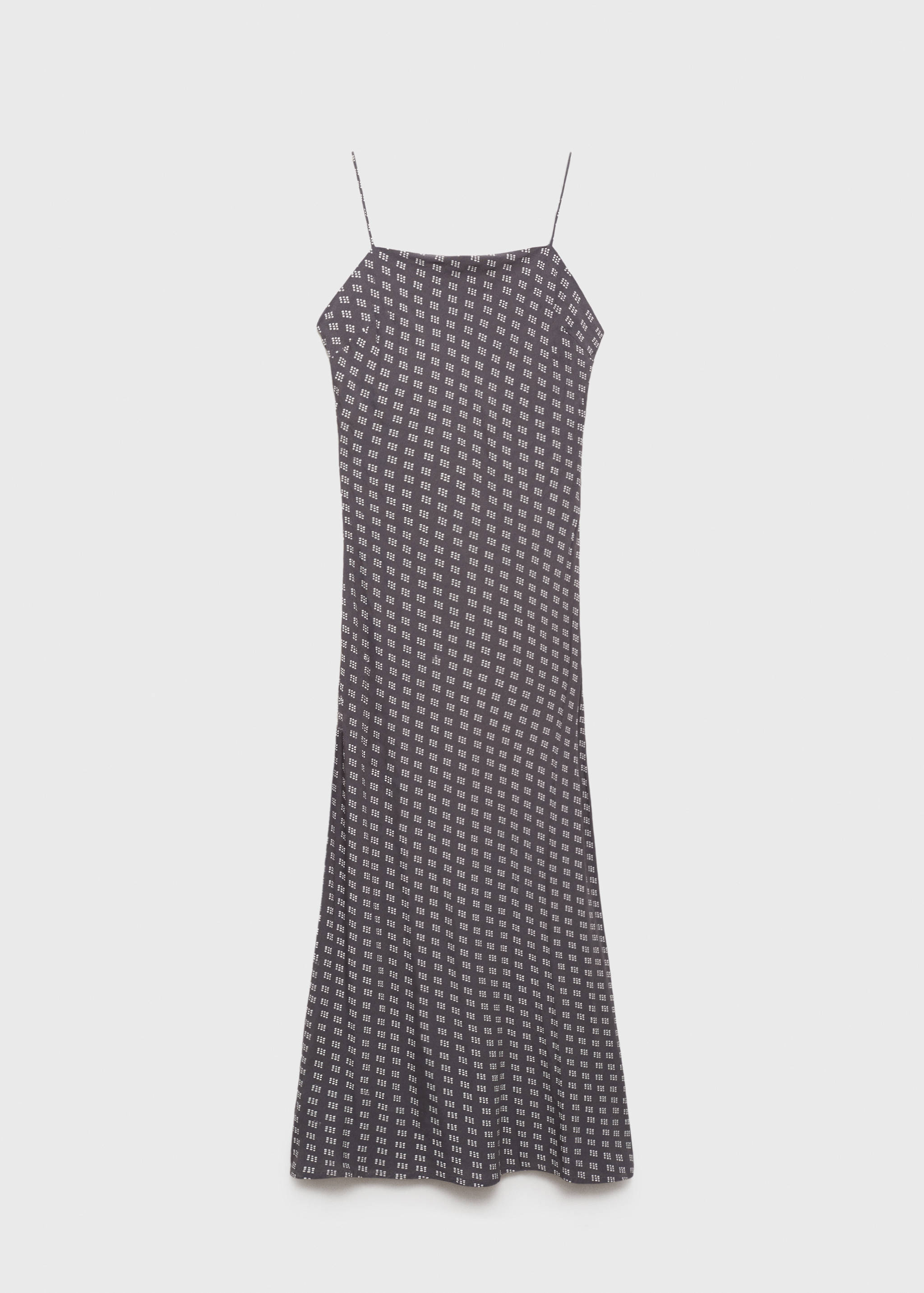 Long printed dress - Article without model