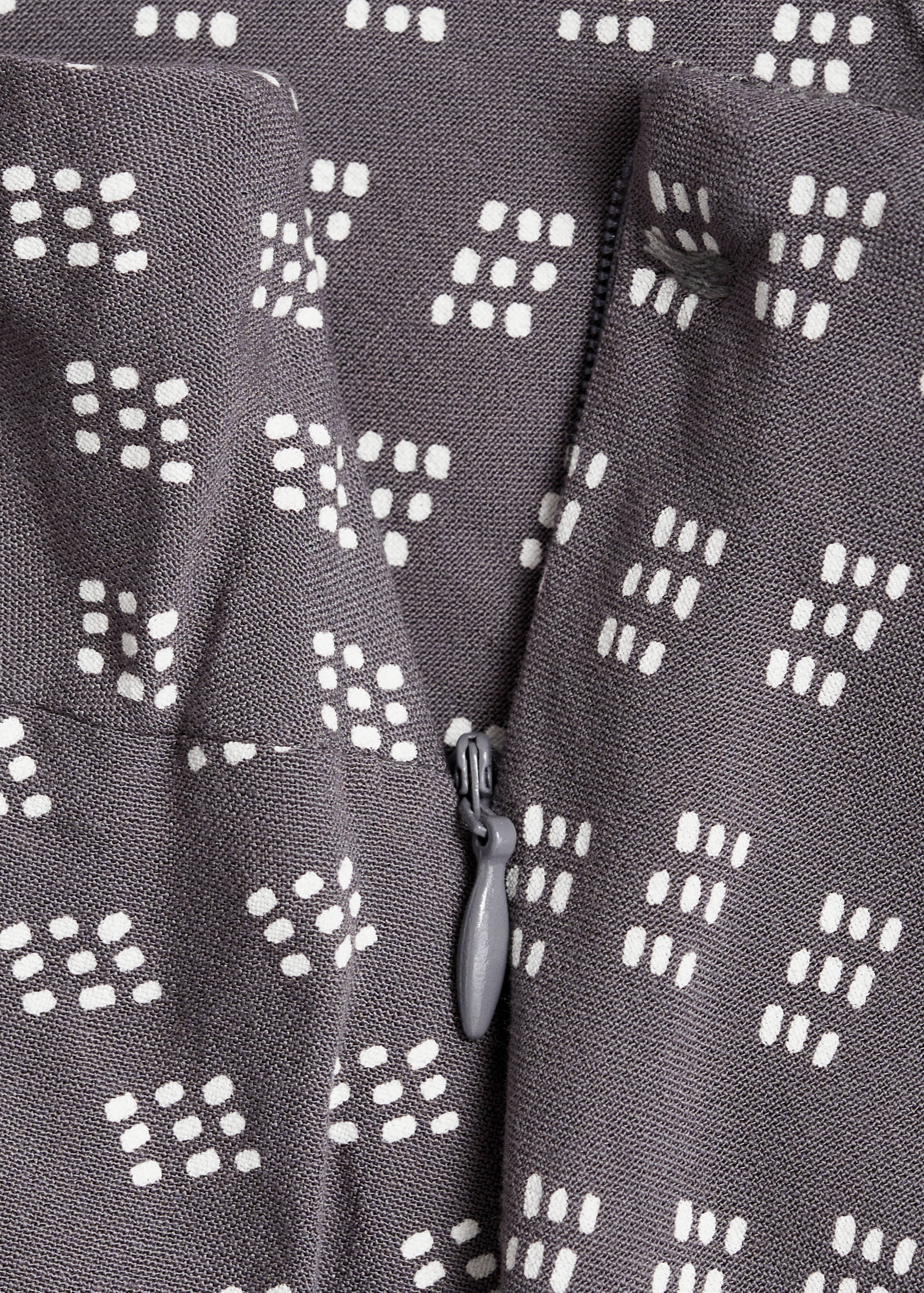 Long printed dress - Details of the article 8