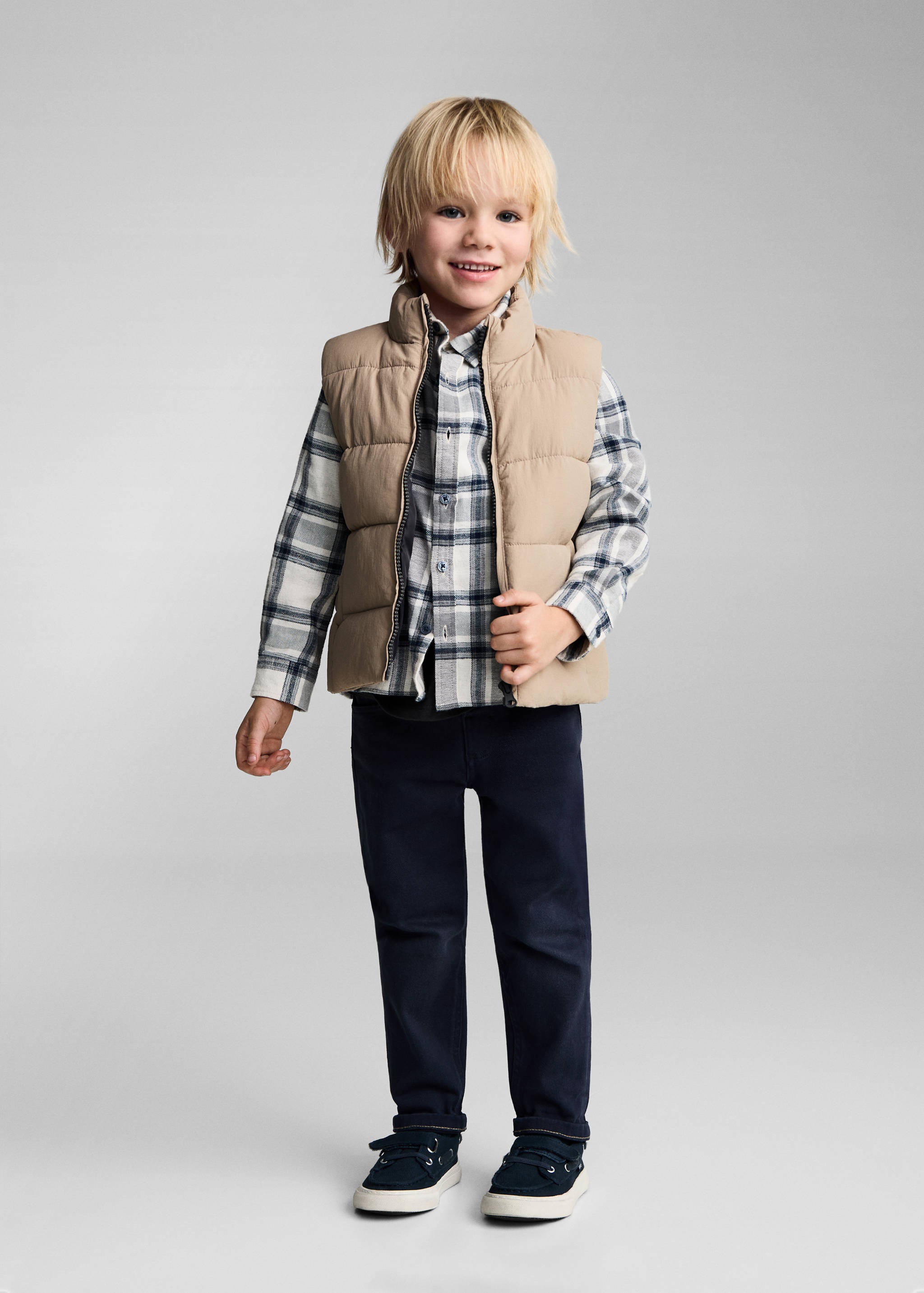 Gilet matelassé - Plan général