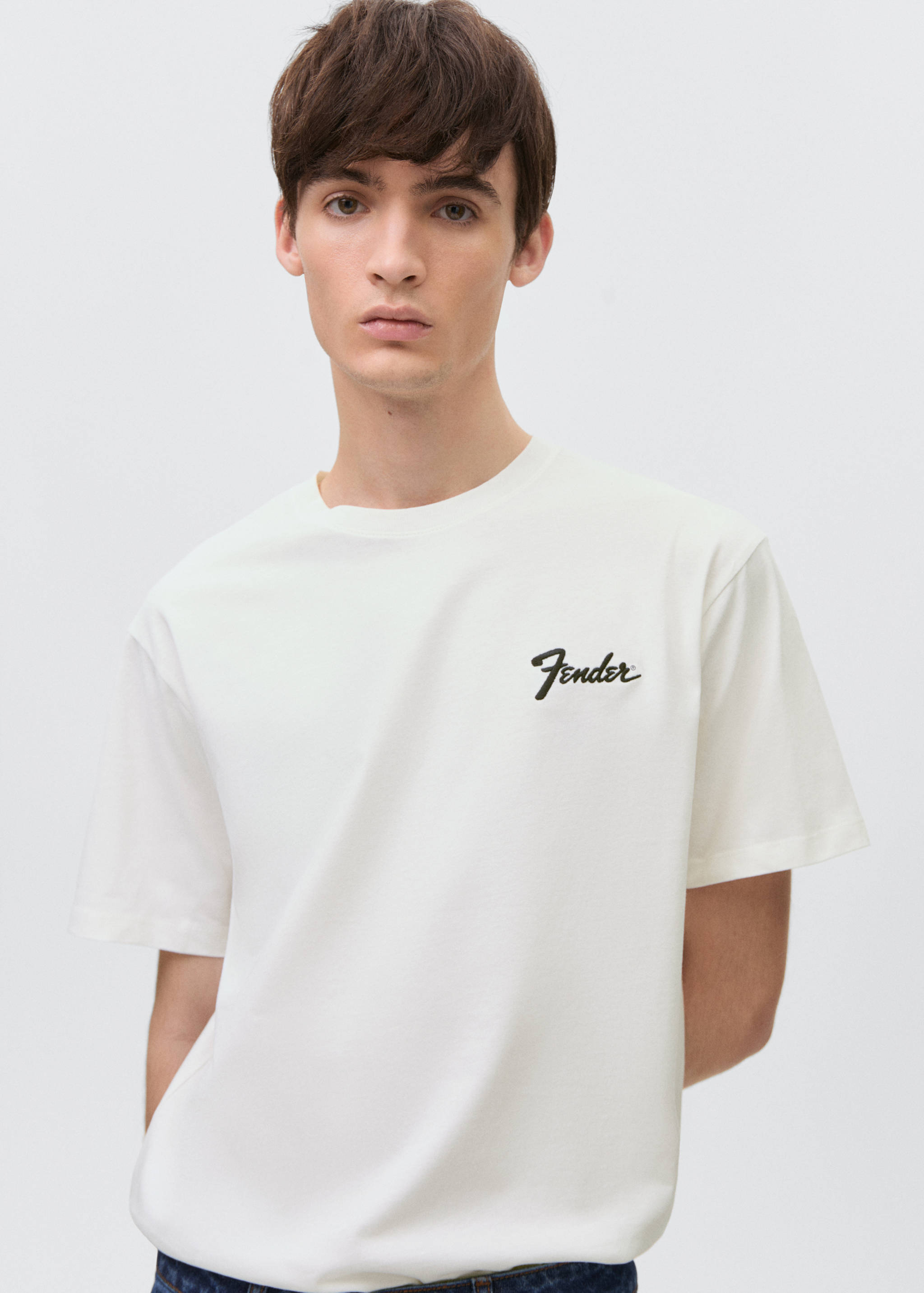 Short-sleeved printed t-shirt - Medium plane