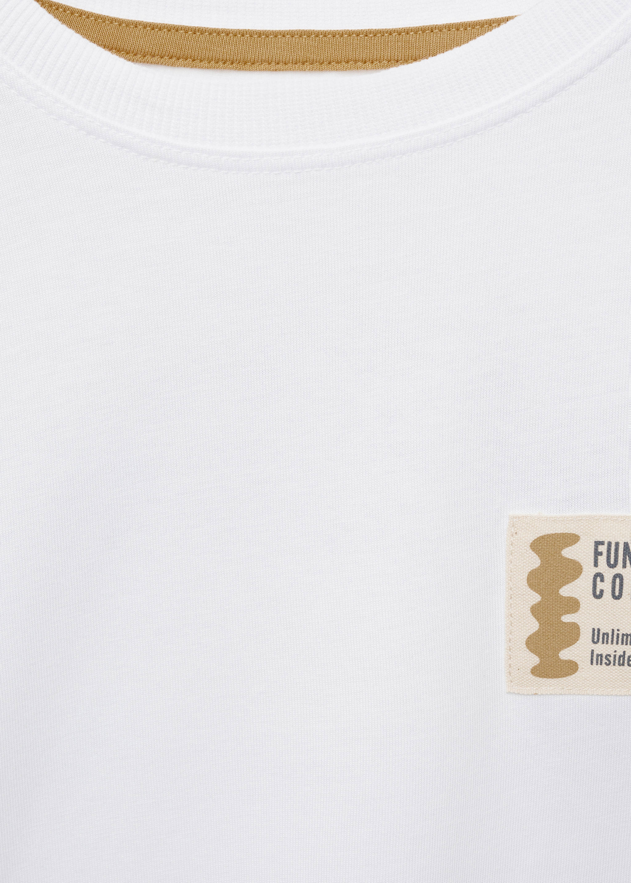 Printed cotton-blend T-shirt - Details of the article 8